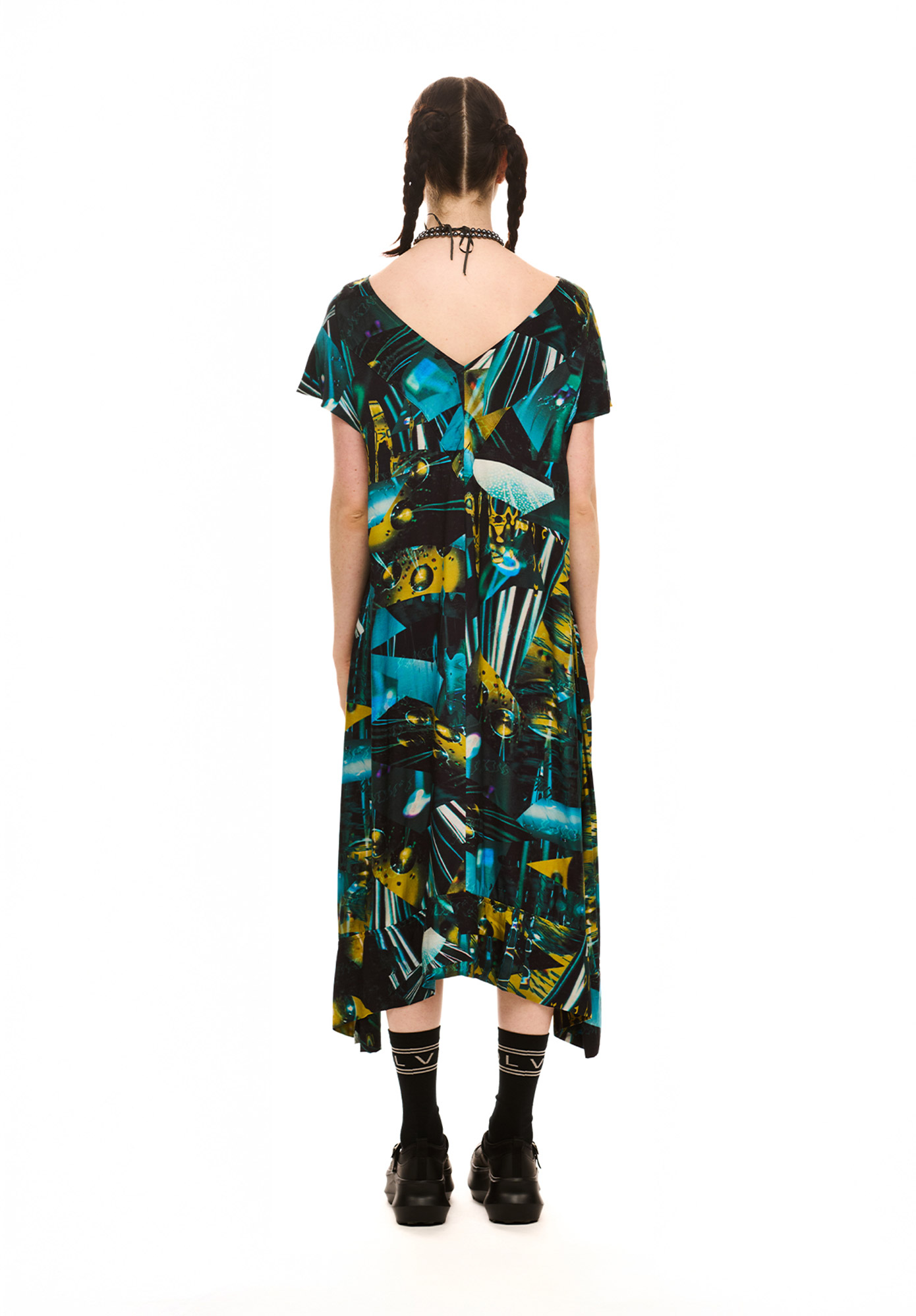 NOM*D - GEMINI DRESS - SCI FI PRINT NOM*D - GEMINI DRESS - SCI FI PRINT