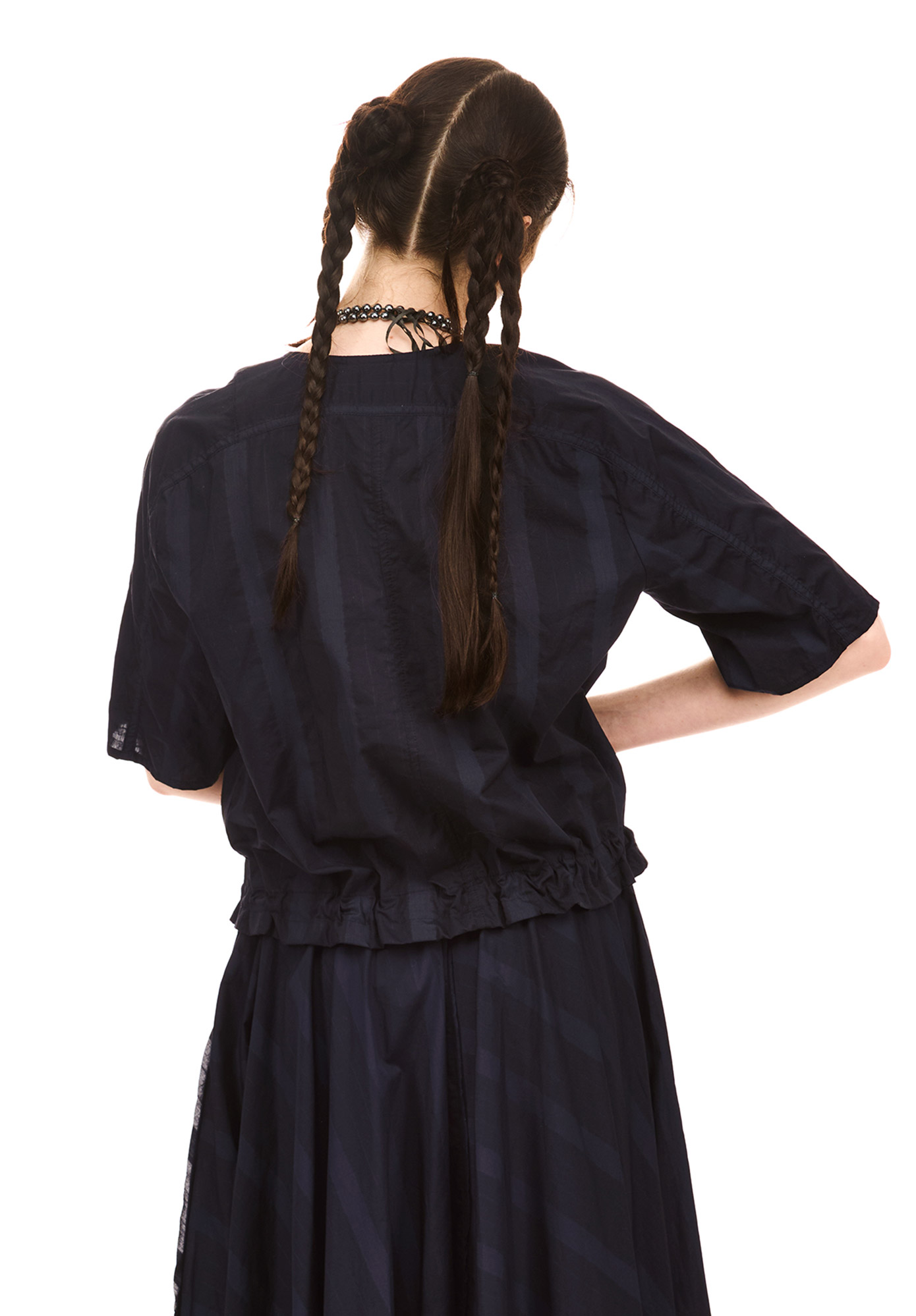 NOM*D - GRID BLOUSON - MIDNIGHT NOM*D - GRID BLOUSON - MIDNIGHT