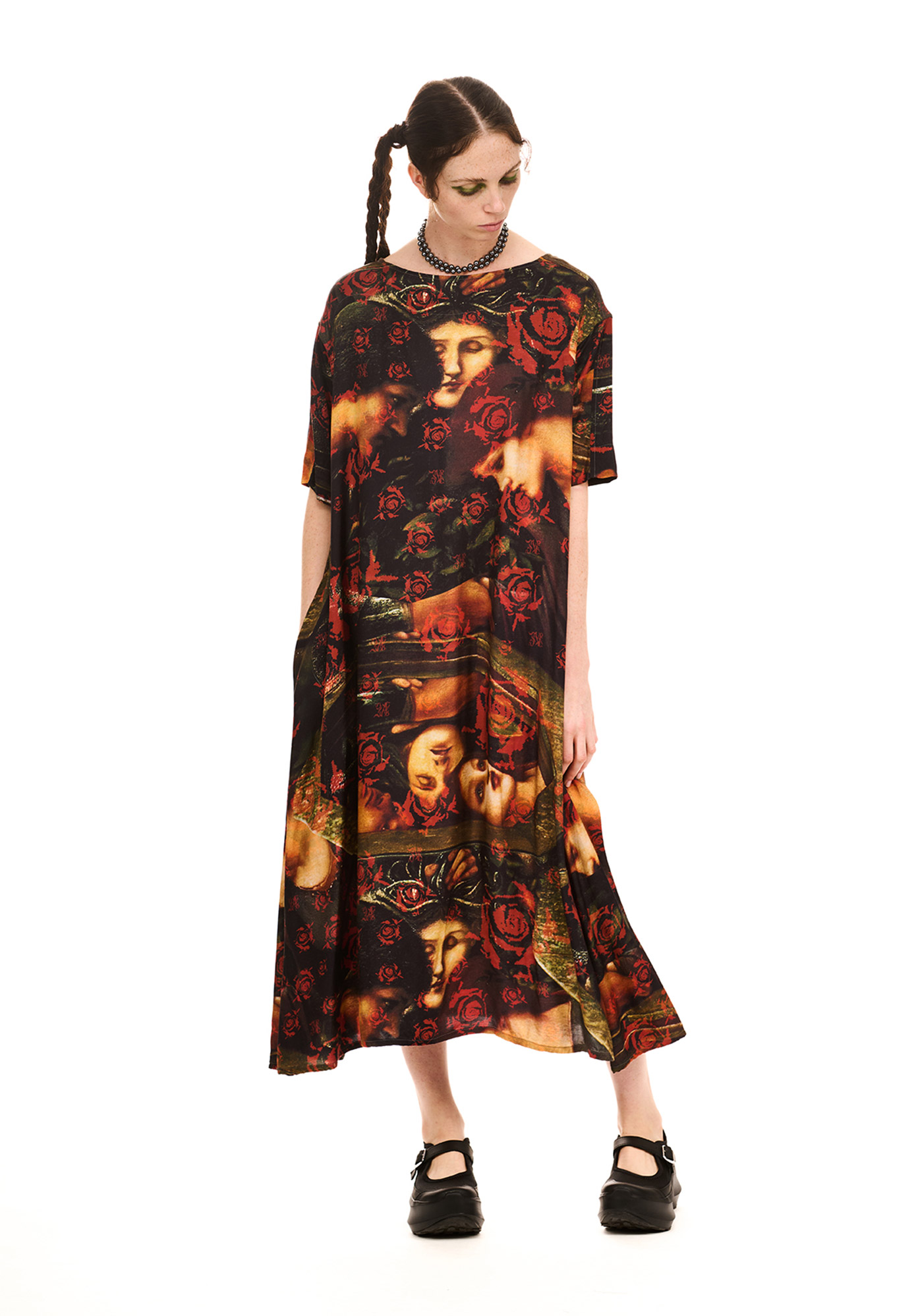 NOM*D - ODYSSEY DRESS - THREE SISTERS PRINT