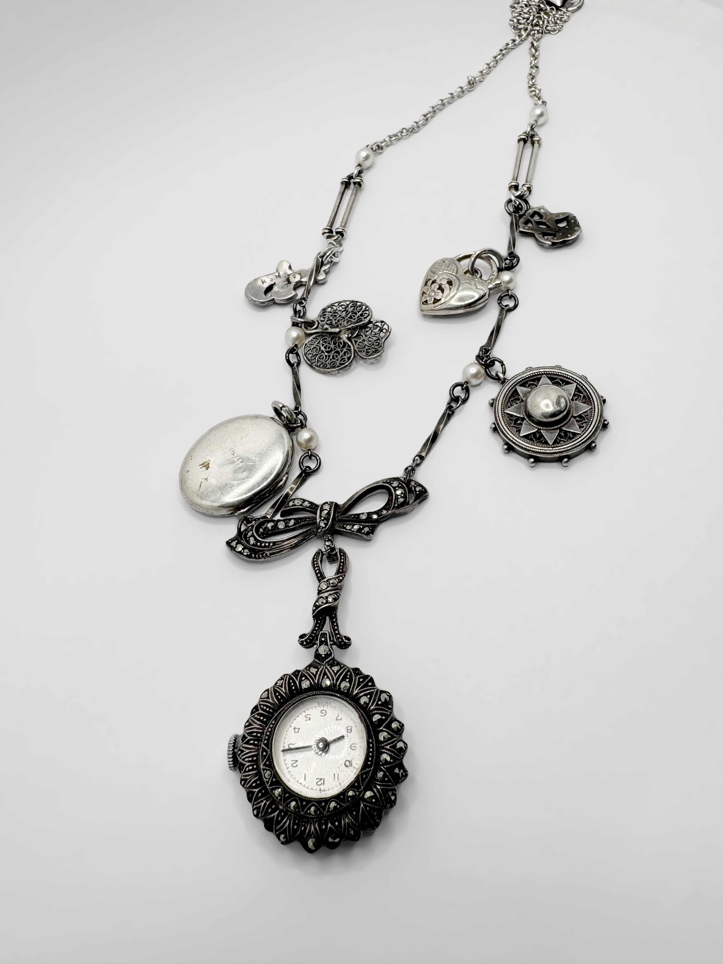 FLEW DESIGNS - MUSE RELIQUE NECKLACE - SILVER