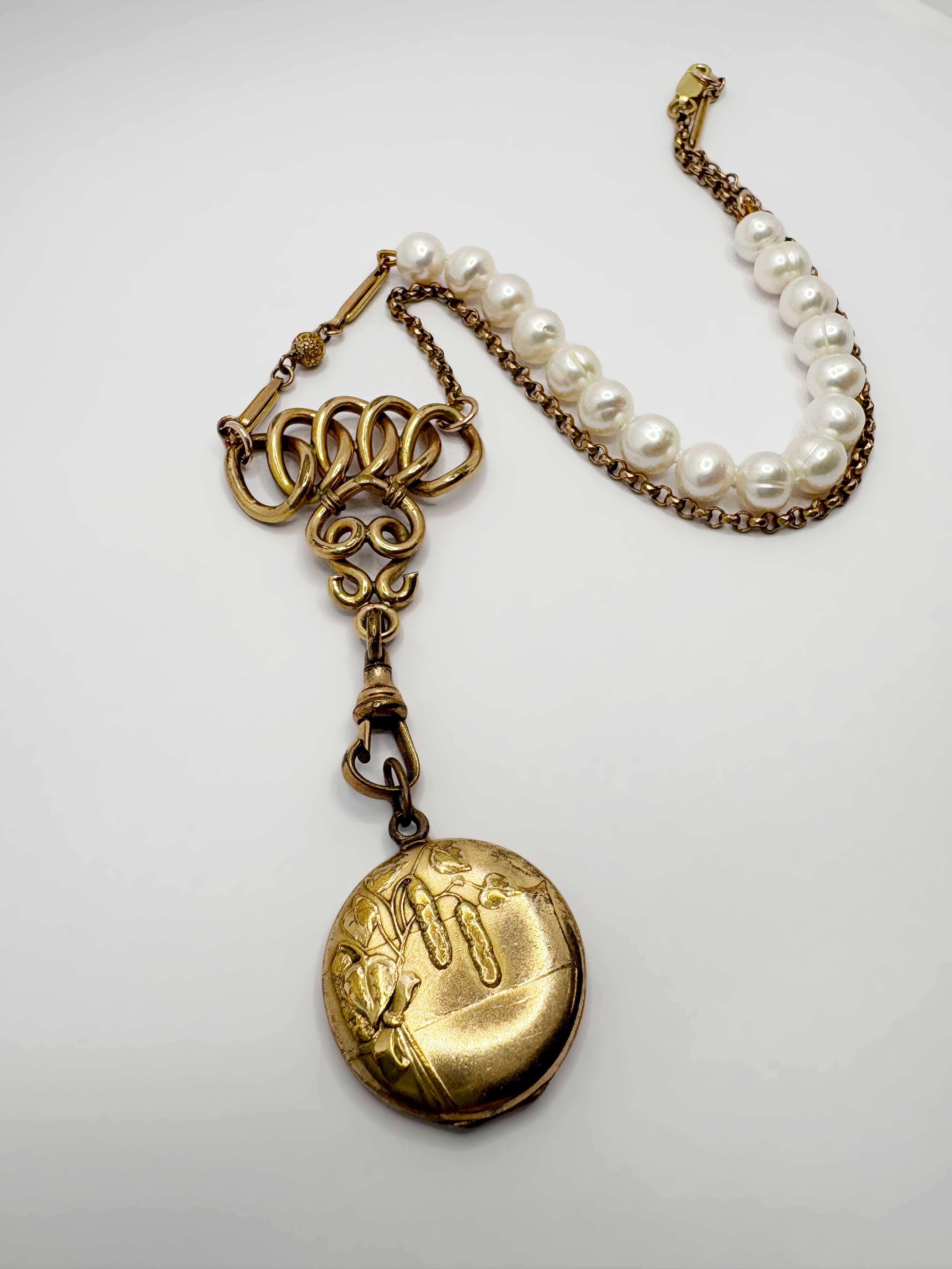 FLEW DESIGNS - GUARDALAINE NECKLACE - GOLD