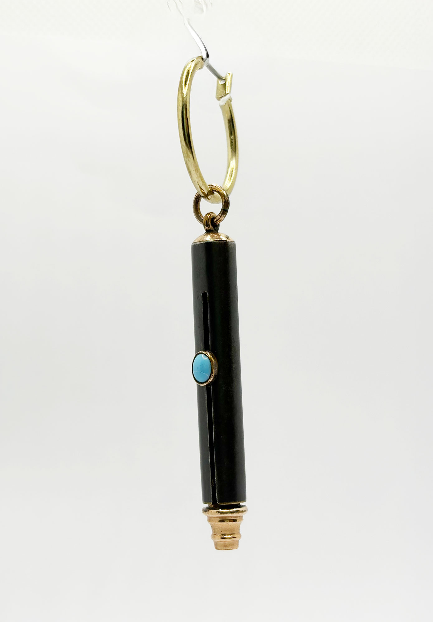 FLEW DESIGNS - VERDIGRIS SCRIBE EARRING