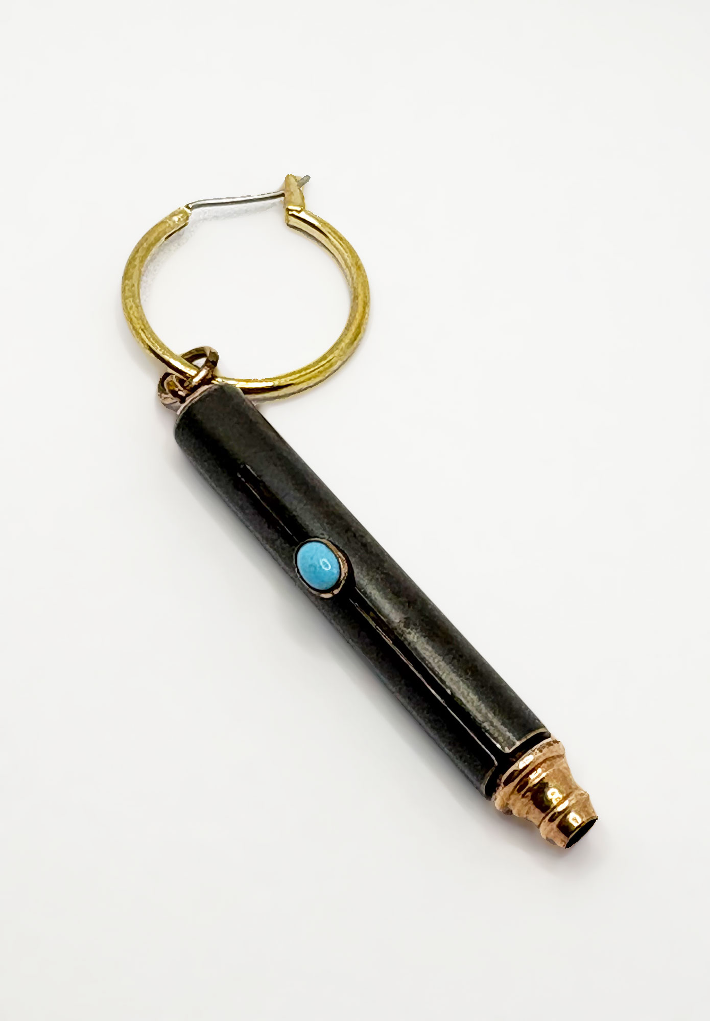 FLEW DESIGNS - VERDIGRIS SCRIBE EARRING