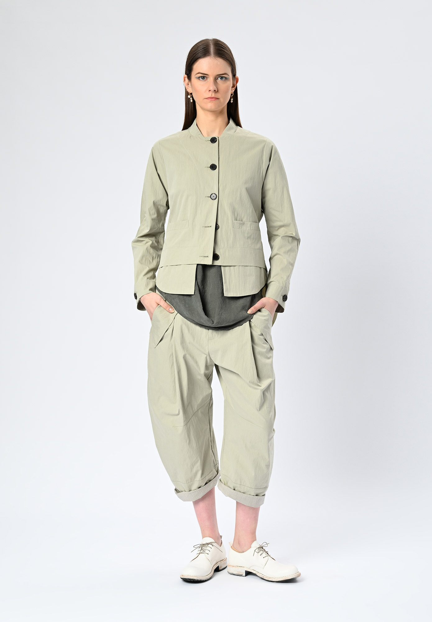 MM SÖHN - DOWNTOWN JACKET - OYSTER CRUSH