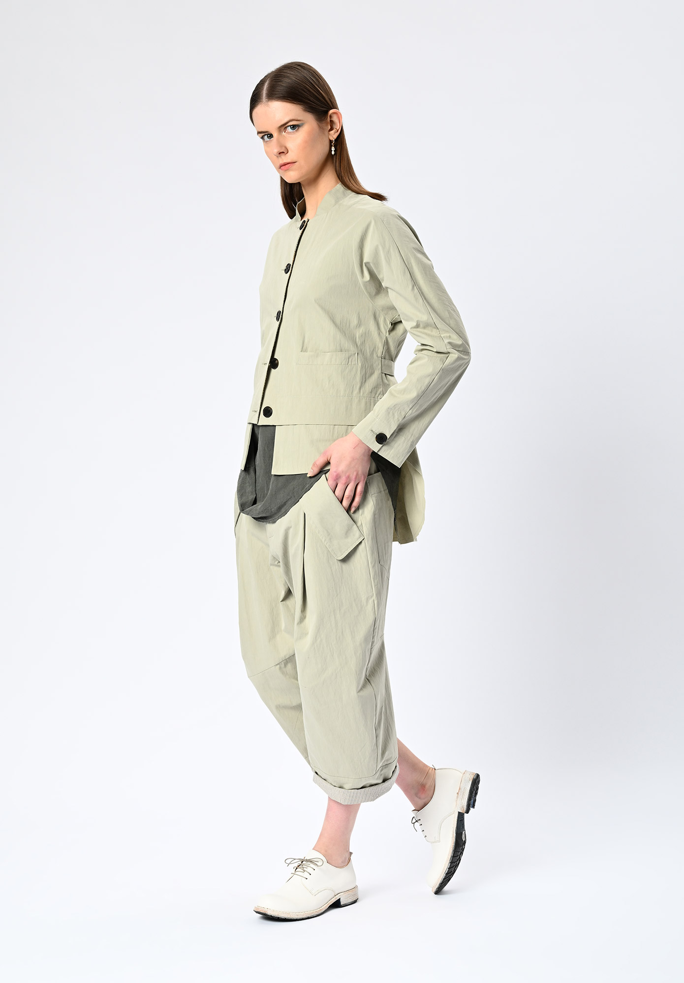 MM SÖHN - DOWNTOWN JACKET - OYSTER CRUSH