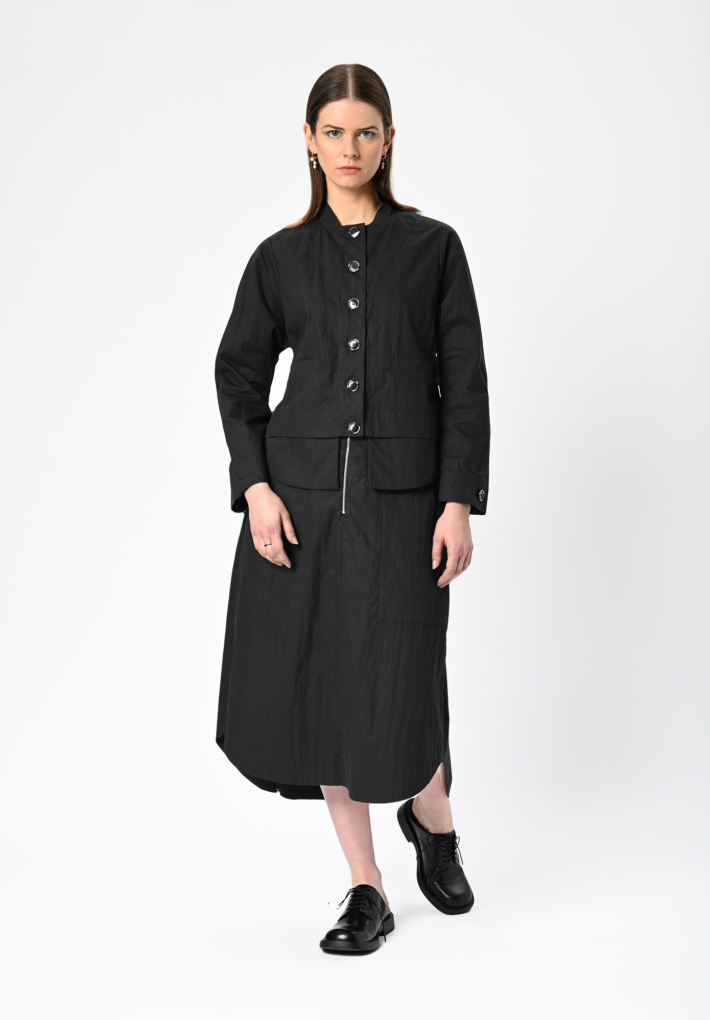 MM SÖHN - DOWNTOWN JACKET - BLACK CRUSH