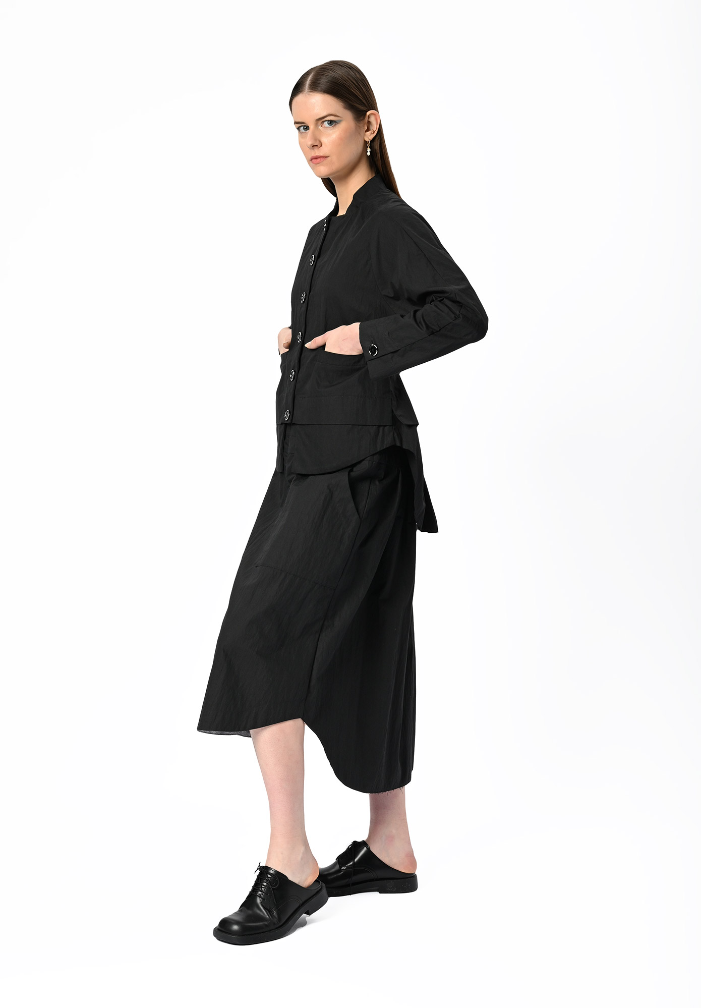 MM SÖHN - DOWNTOWN JACKET - BLACK CRUSH