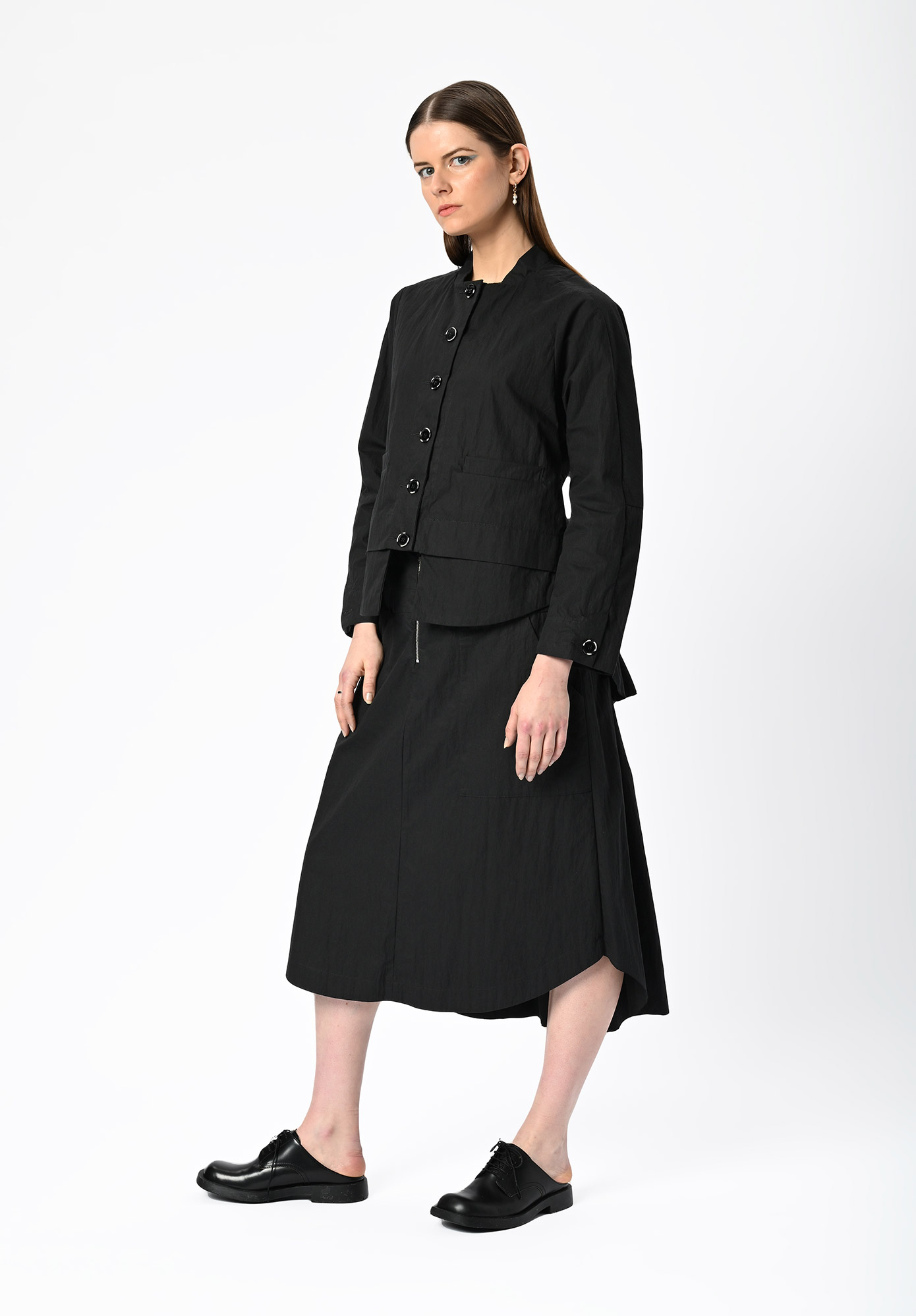 MM SÖHN - DOWNTOWN JACKET - BLACK CRUSH