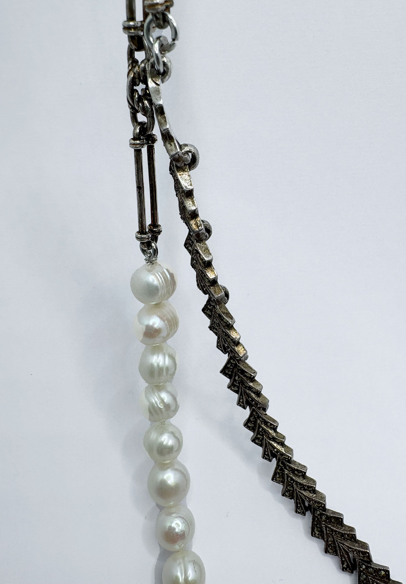 FLEW DESIGNS - OBSCURA LINK NECKLACE - SILVER