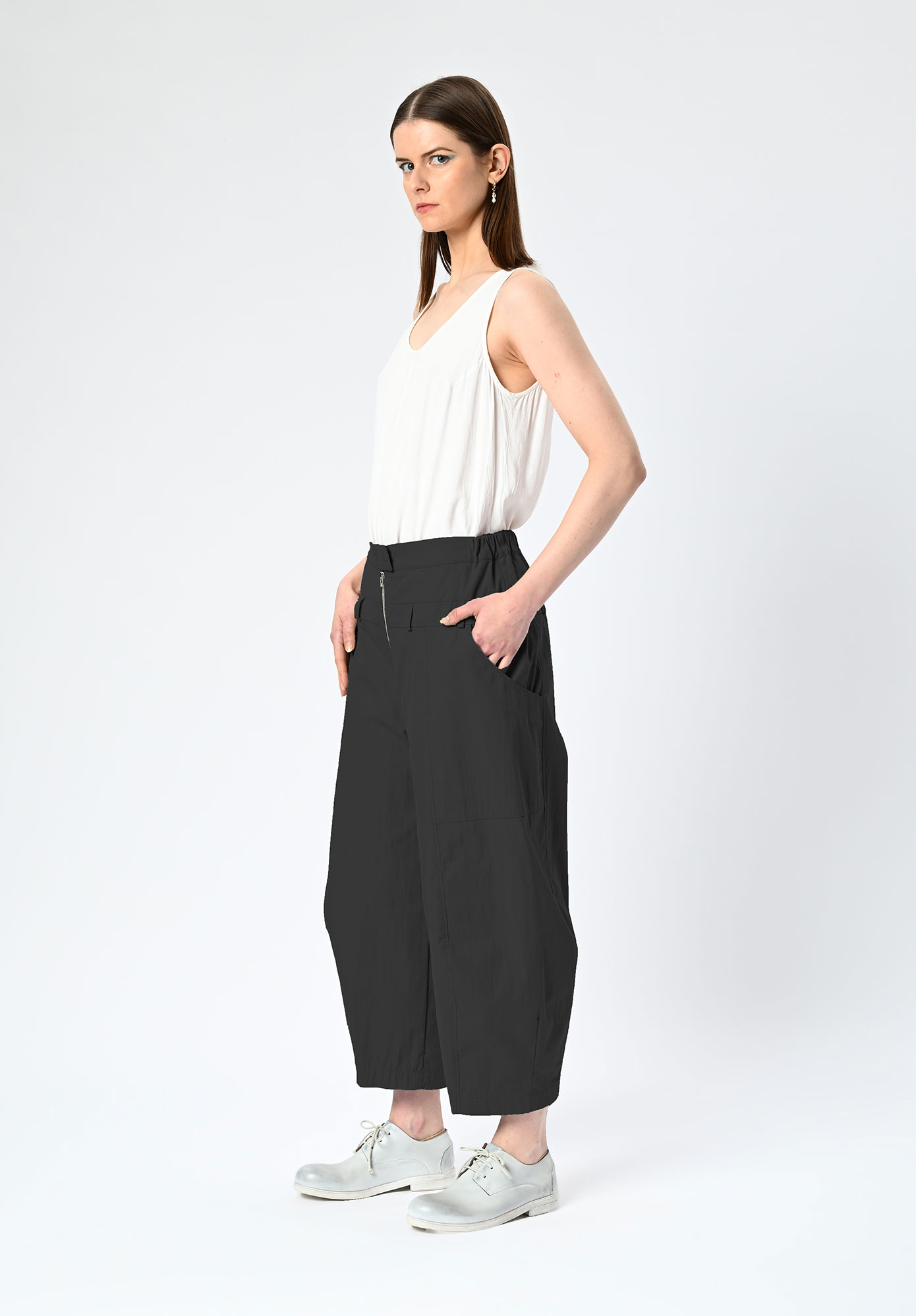 MM SÖHN - DOWNTOWN PANT - BLACK CRUSH