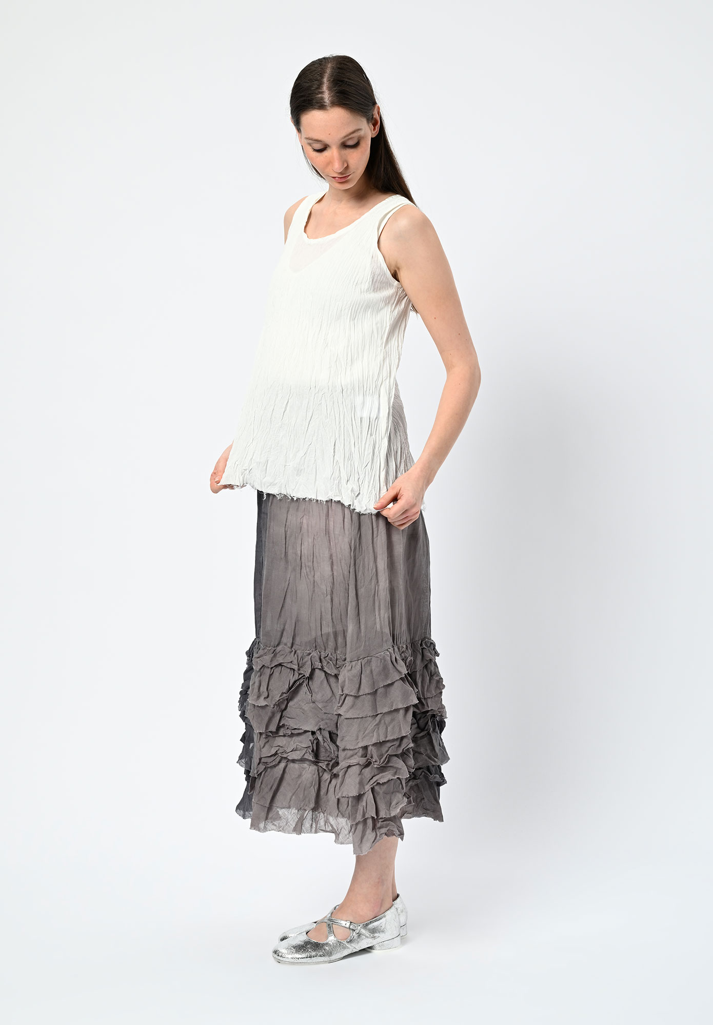 PRIVATSACHEN - JUNGERALS CAMI - SCHNEE | WHITE PRIVATSACHEN - JUNGERALS CAMI - SCHNEE | WHITE