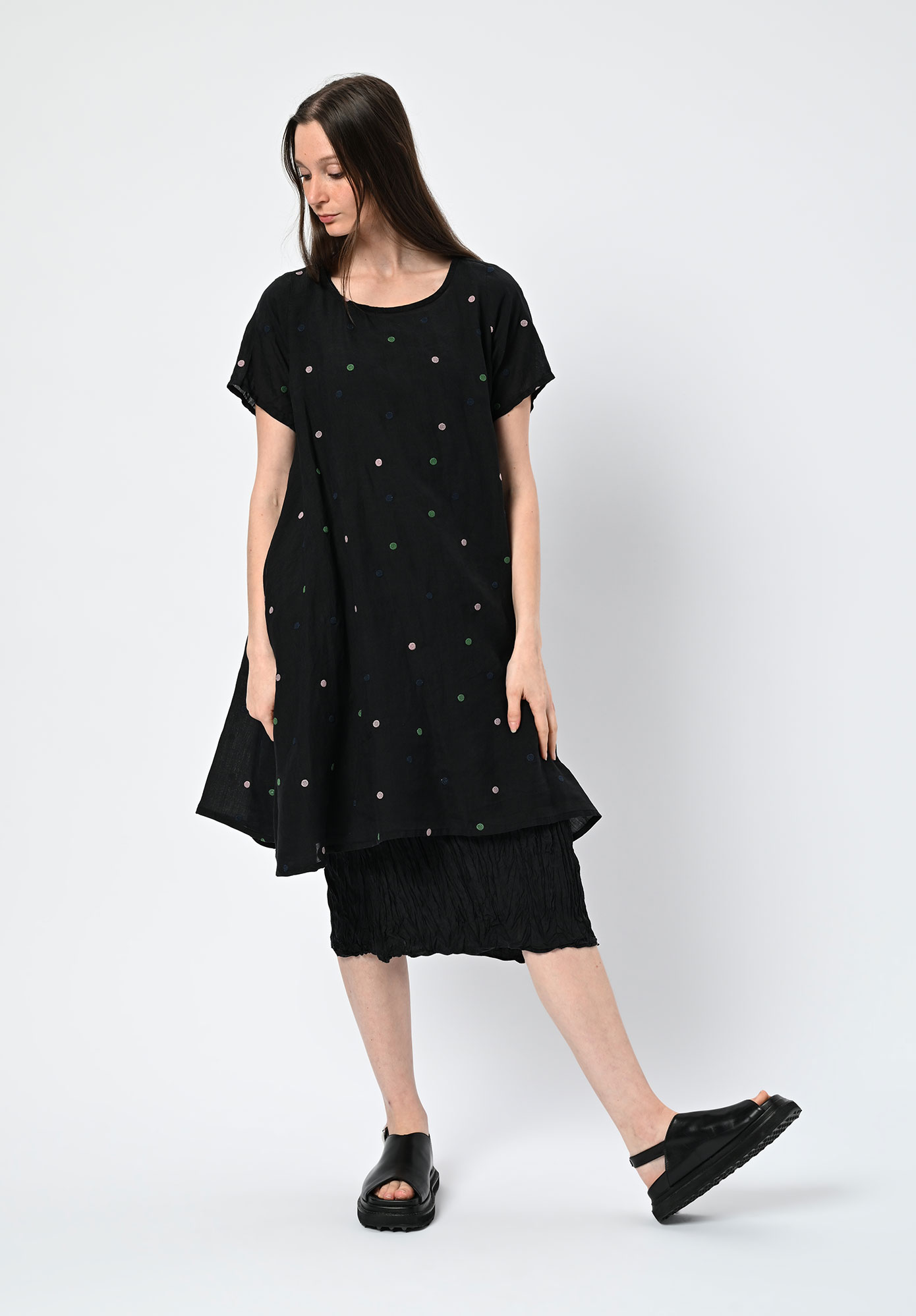 PRIVATSACHEN - DERMATT DRESS - KAVIAR | BLACK PRIVATSACHEN - DERMATT DRESS - KAVIAR | BLACK