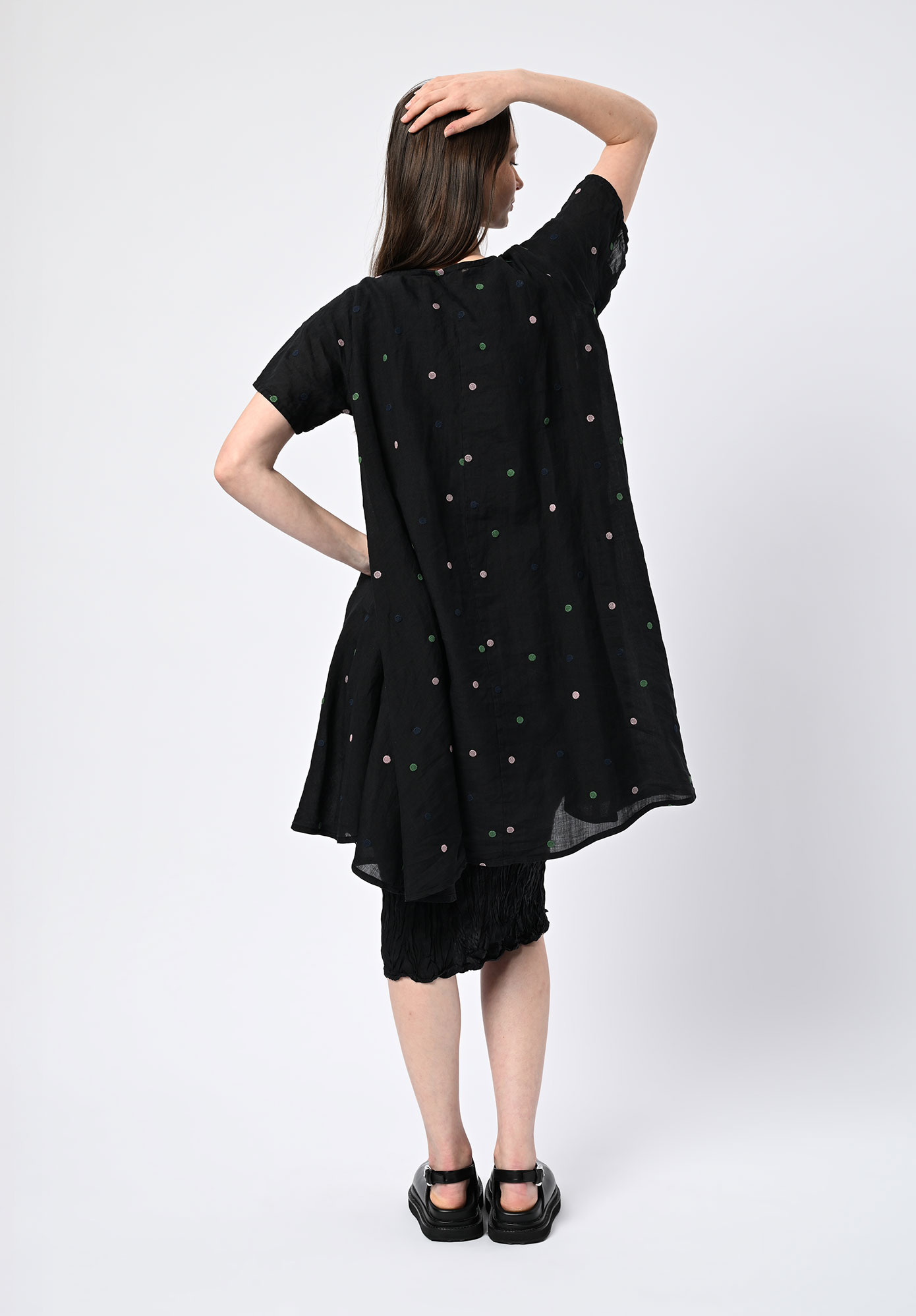 PRIVATSACHEN - DERMATT DRESS - KAVIAR | BLACK PRIVATSACHEN - DERMATT DRESS - KAVIAR | BLACK