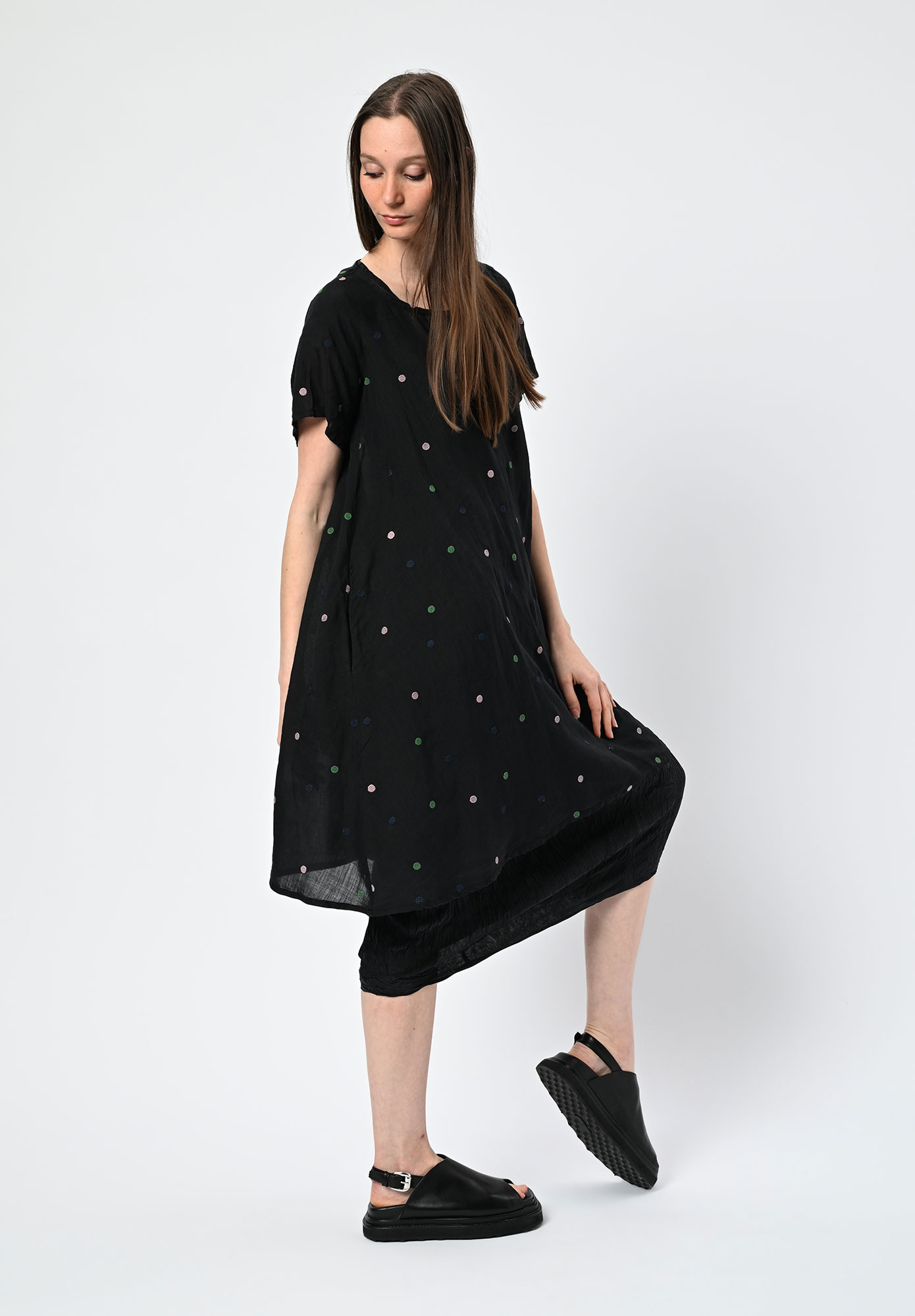 PRIVATSACHEN - DERMATT DRESS - KAVIAR | BLACK PRIVATSACHEN - DERMATT DRESS - KAVIAR | BLACK