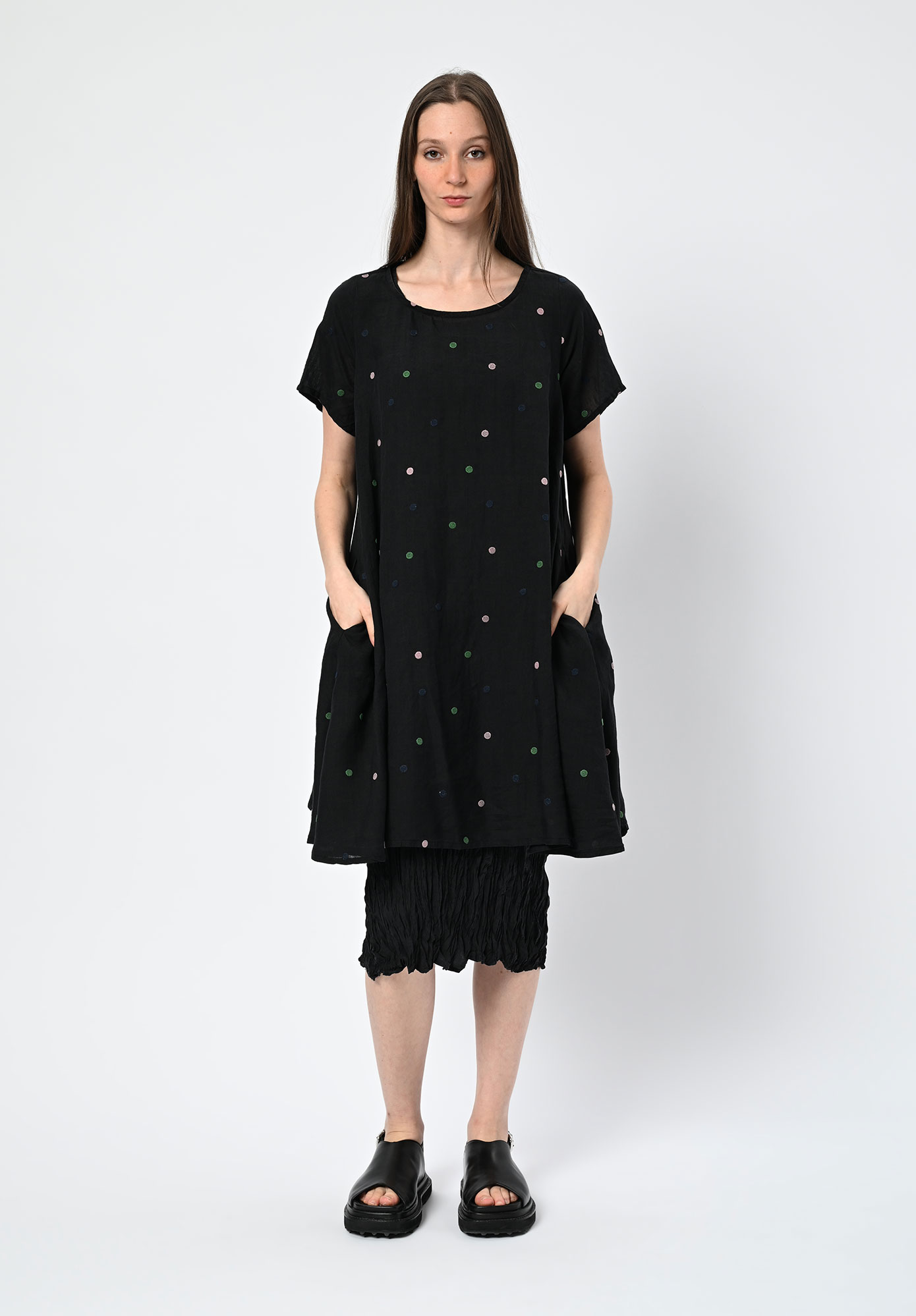 PRIVATSACHEN - DERMATT DRESS - KAVIAR | BLACK PRIVATSACHEN - DERMATT DRESS - KAVIAR | BLACK