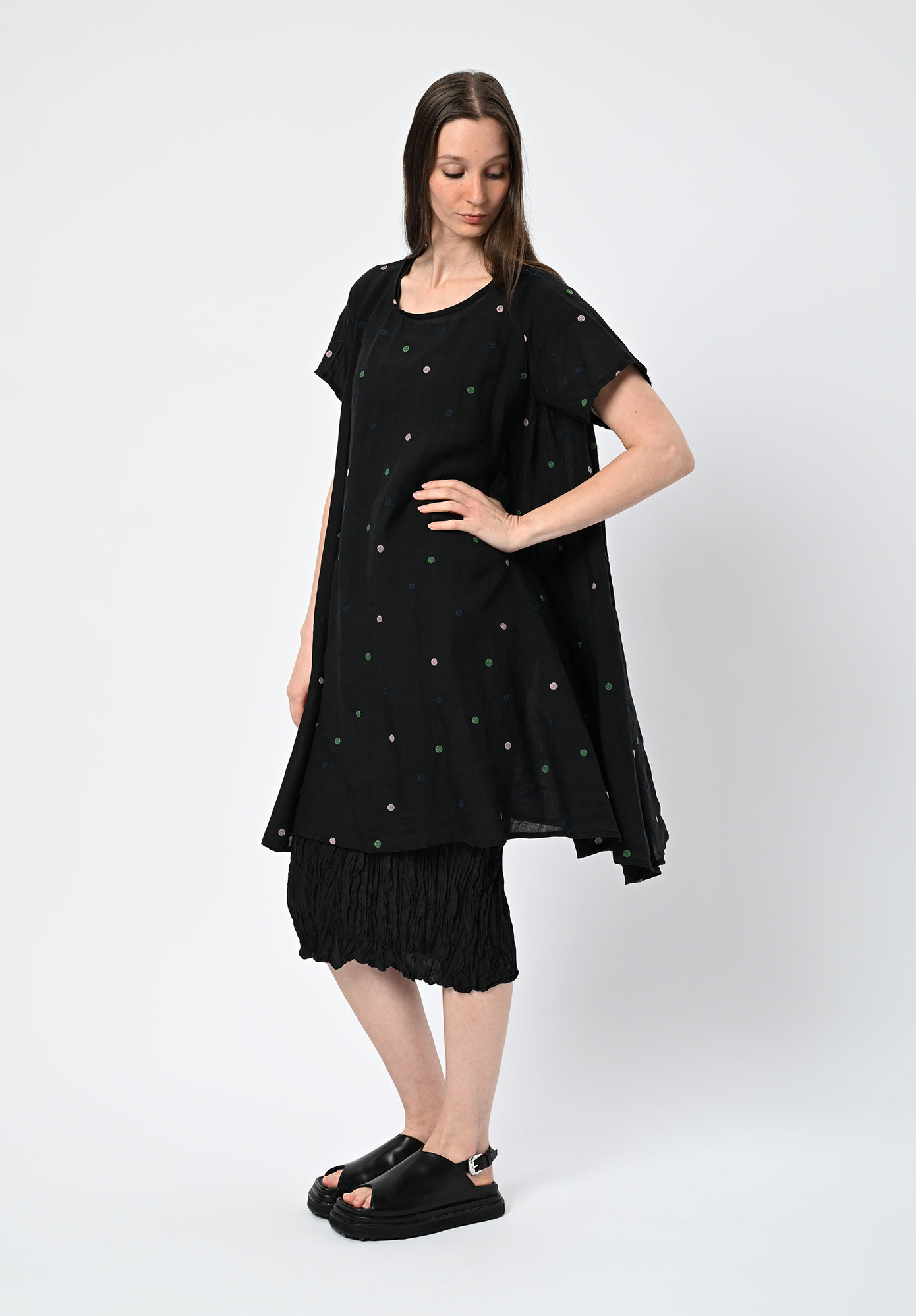 PRIVATSACHEN - DERMATT DRESS - KAVIAR | BLACK PRIVATSACHEN - DERMATT DRESS - KAVIAR | BLACK