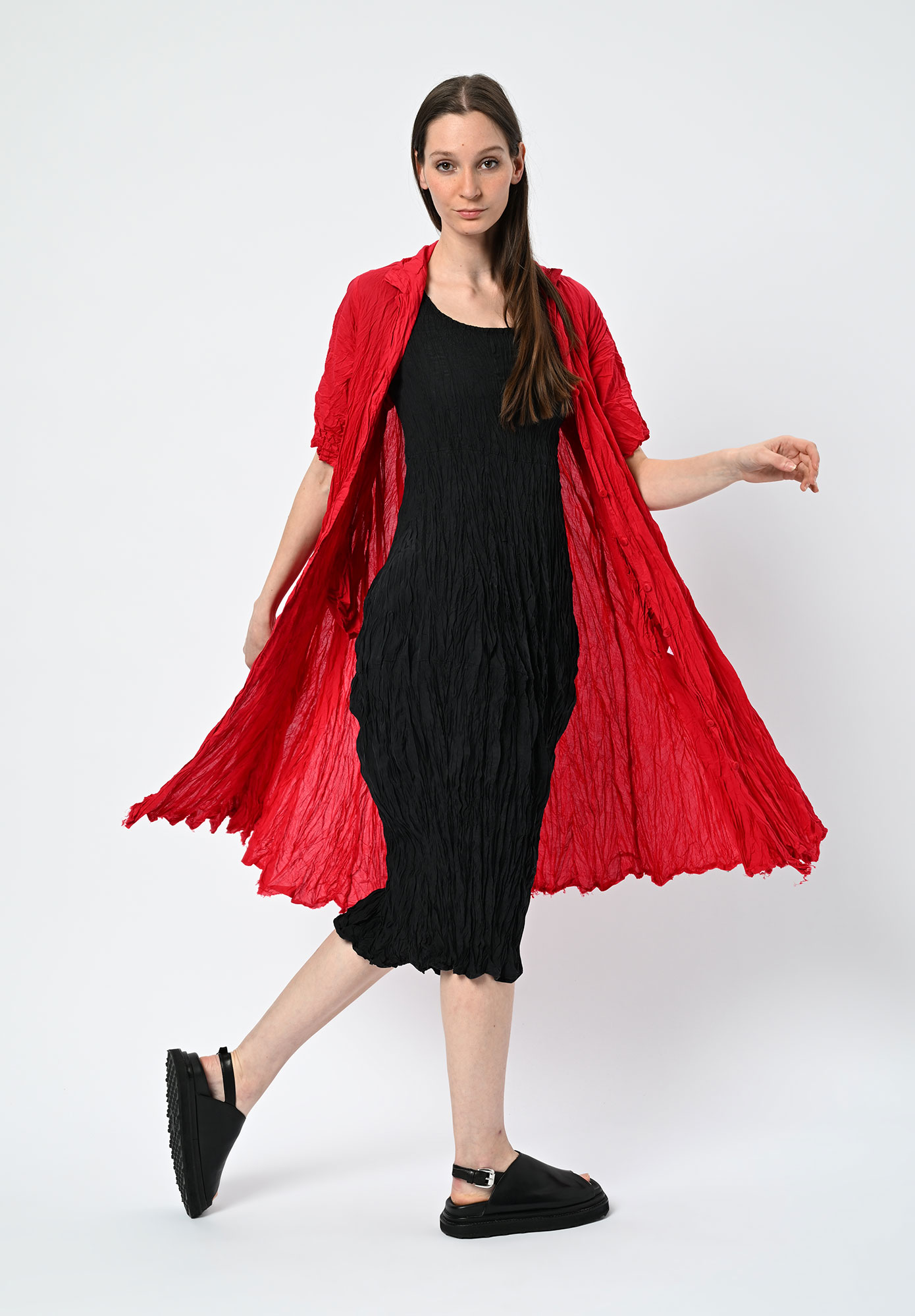 PRIVATSACHEN - KLEIDERHEIDIN SHIRT DRESS - PEPPER | RED