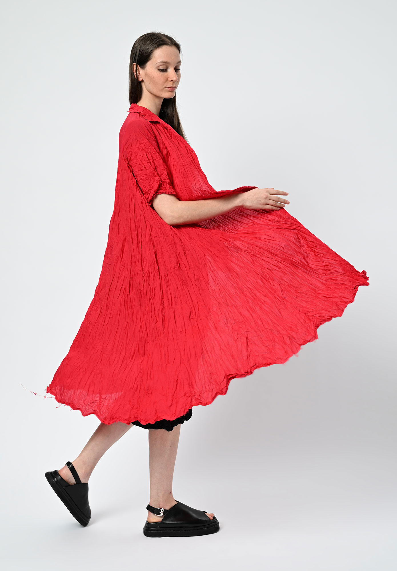 PRIVATSACHEN - KLEIDERHEIDIN SHIRT DRESS - PEPPER | RED PRIVATSACHEN - KLEIDERHEIDIN SHIRT DRESS - PEPPER | RED