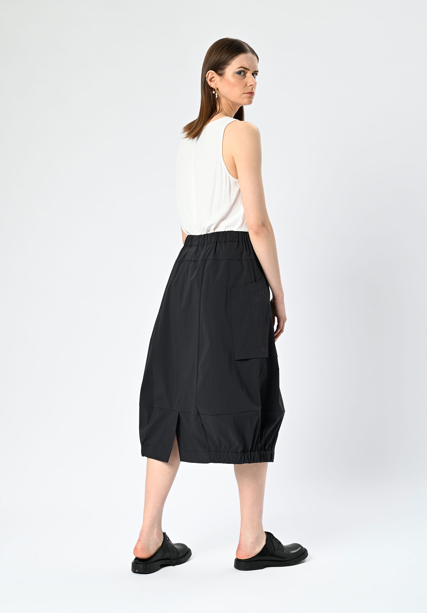 MM SÖHN - OTTI POCKET SKIRT - SLATE