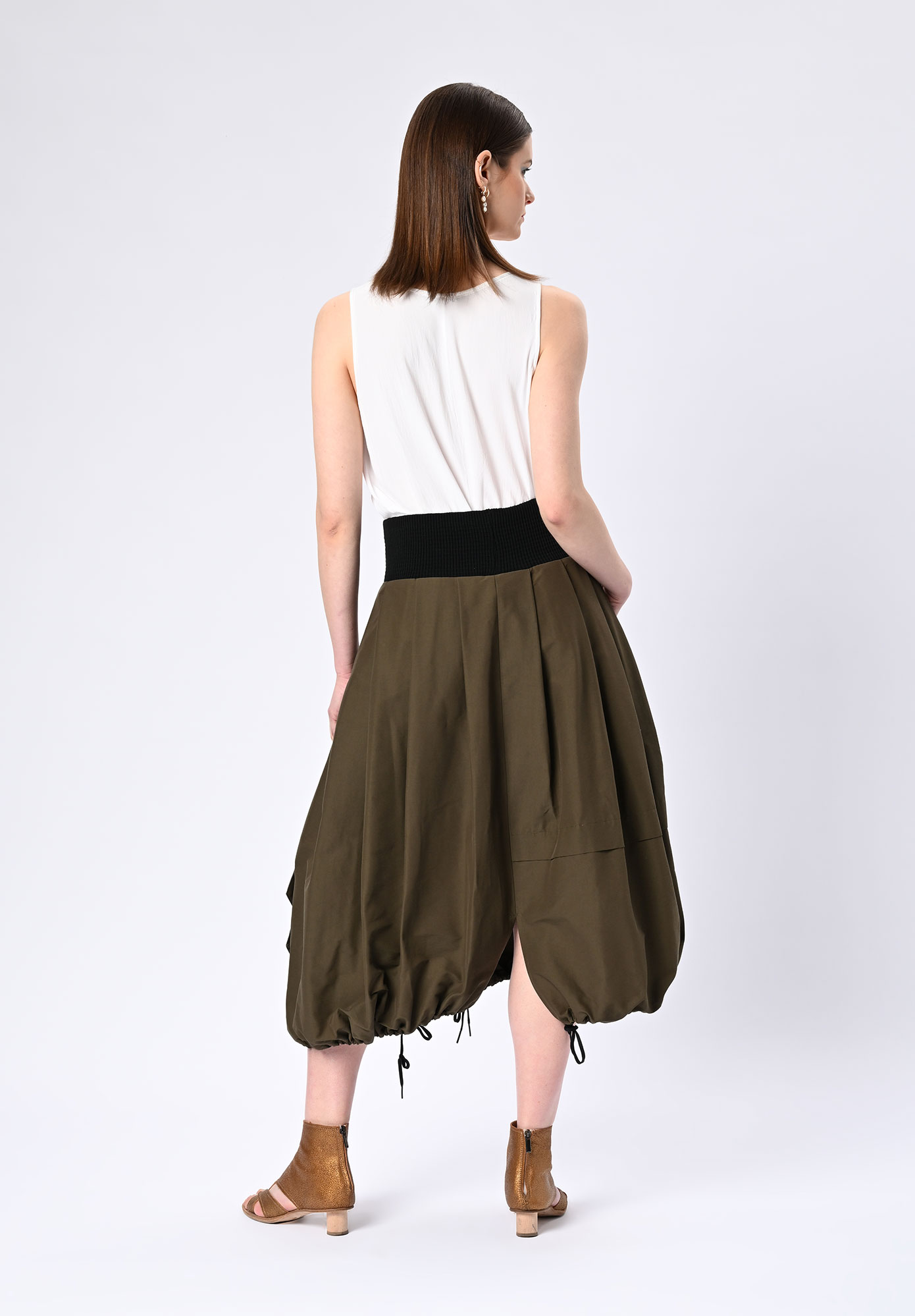MM SÖHN - MILIEU SKIRT - KHAKI