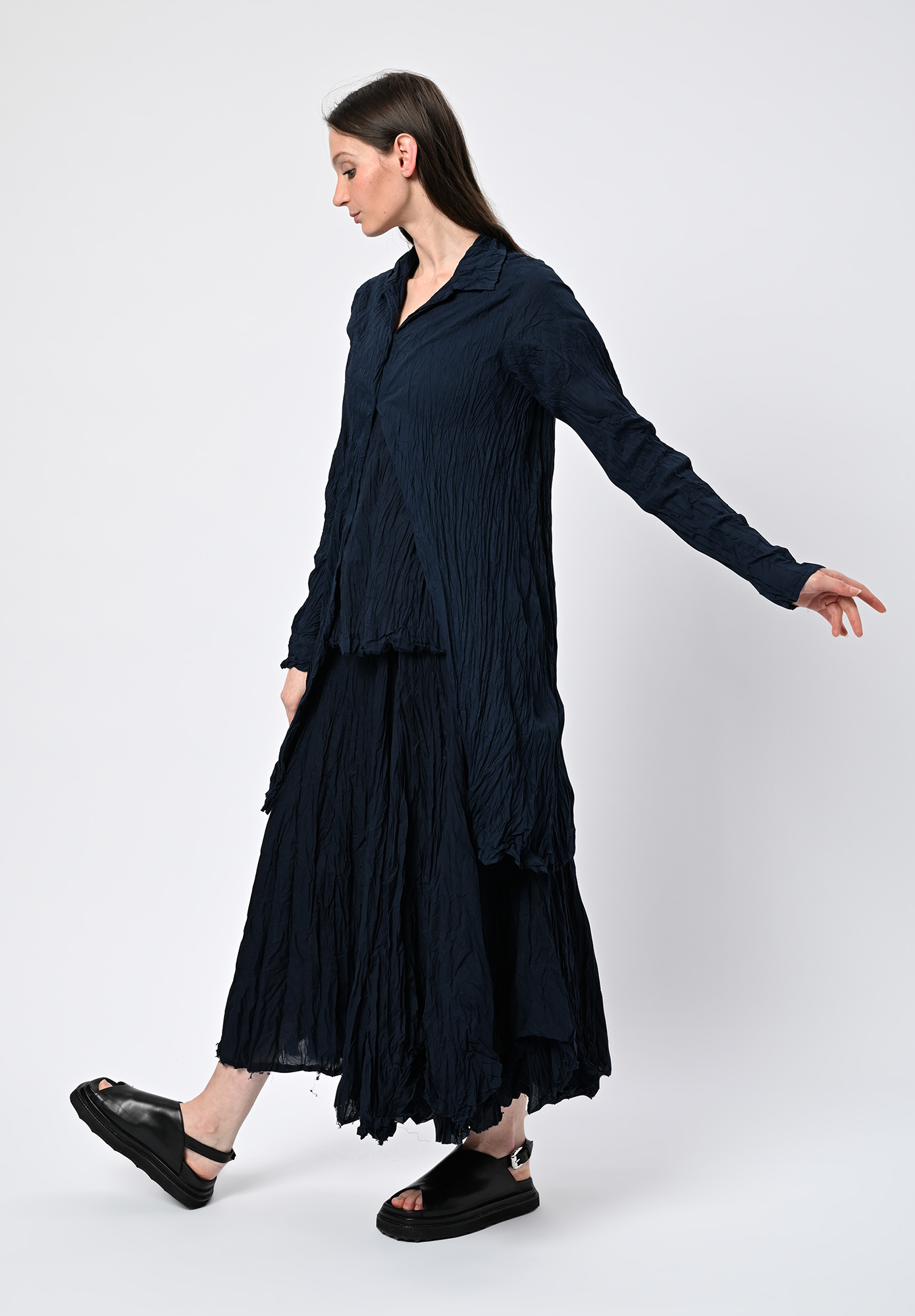 PRIVATSACHEN - NOCHENNE LONG LINE SHIRT - SEHEN | INKi PRIVATSACHEN - NOCHENNE LONG LINE SHIRT - SEHEN | INKi