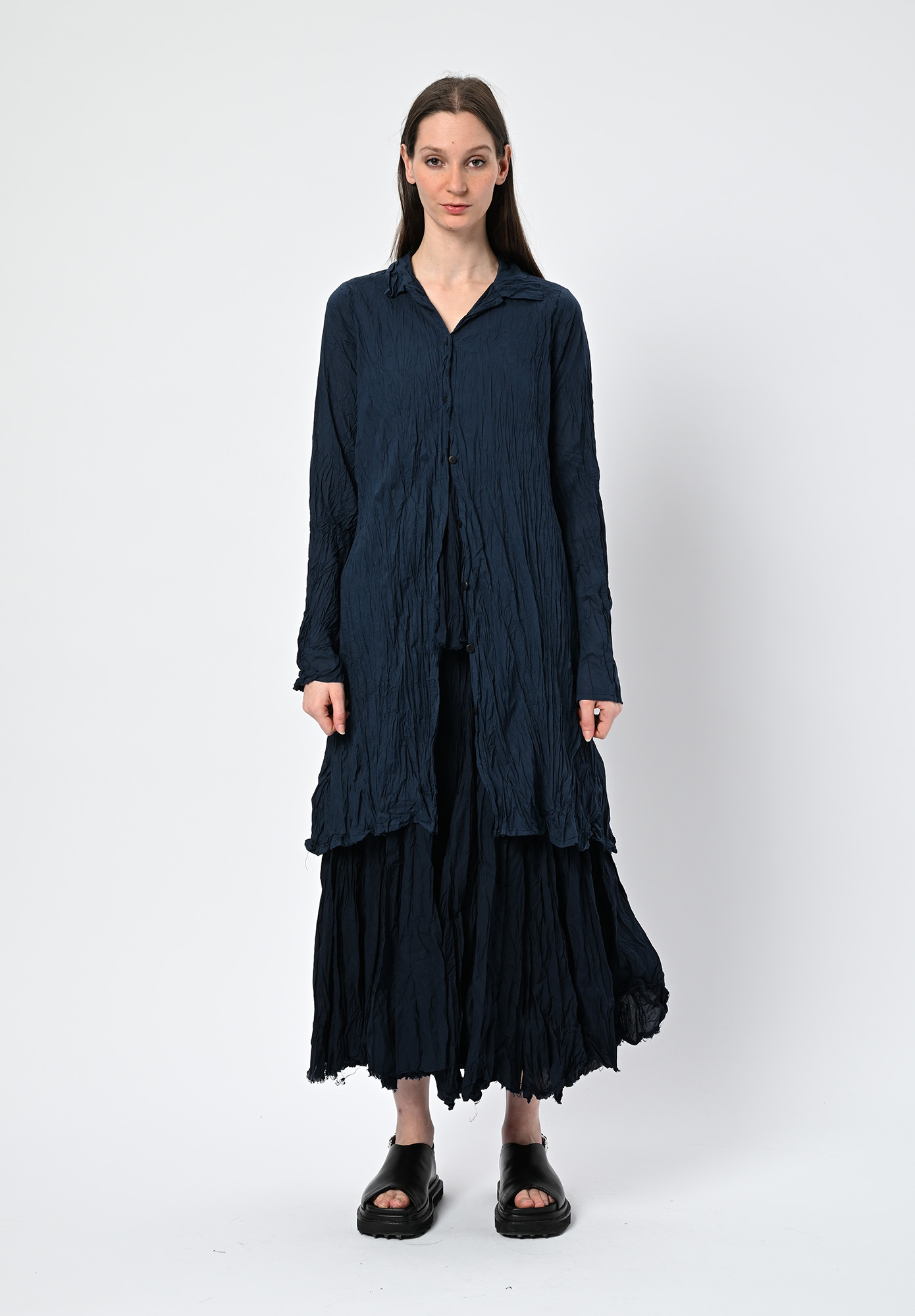 PRIVATSACHEN - NOCHENNE LONG LINE SHIRT - SEHEN | INKi PRIVATSACHEN - NOCHENNE LONG LINE SHIRT - SEHEN | INKi