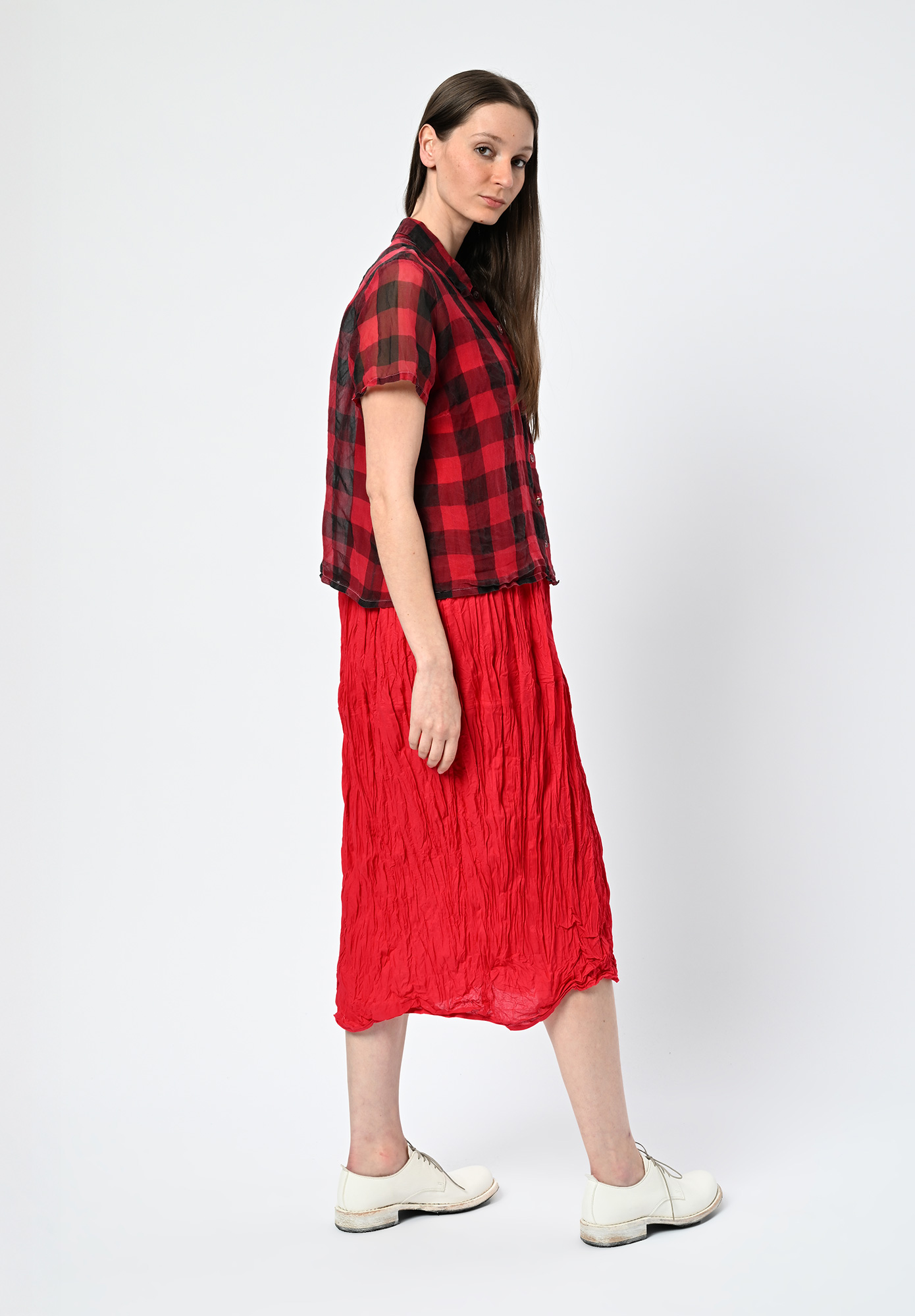 PRIVATSACHEN - THAIMING SHORT SLEEVE SHIRT - PEPPER | RED