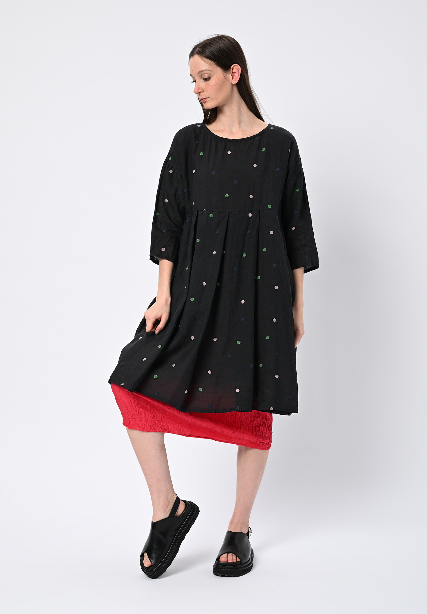 PRIVATSACHEN - PEPDERMIS DRESS  - KAVIAR | BLACK