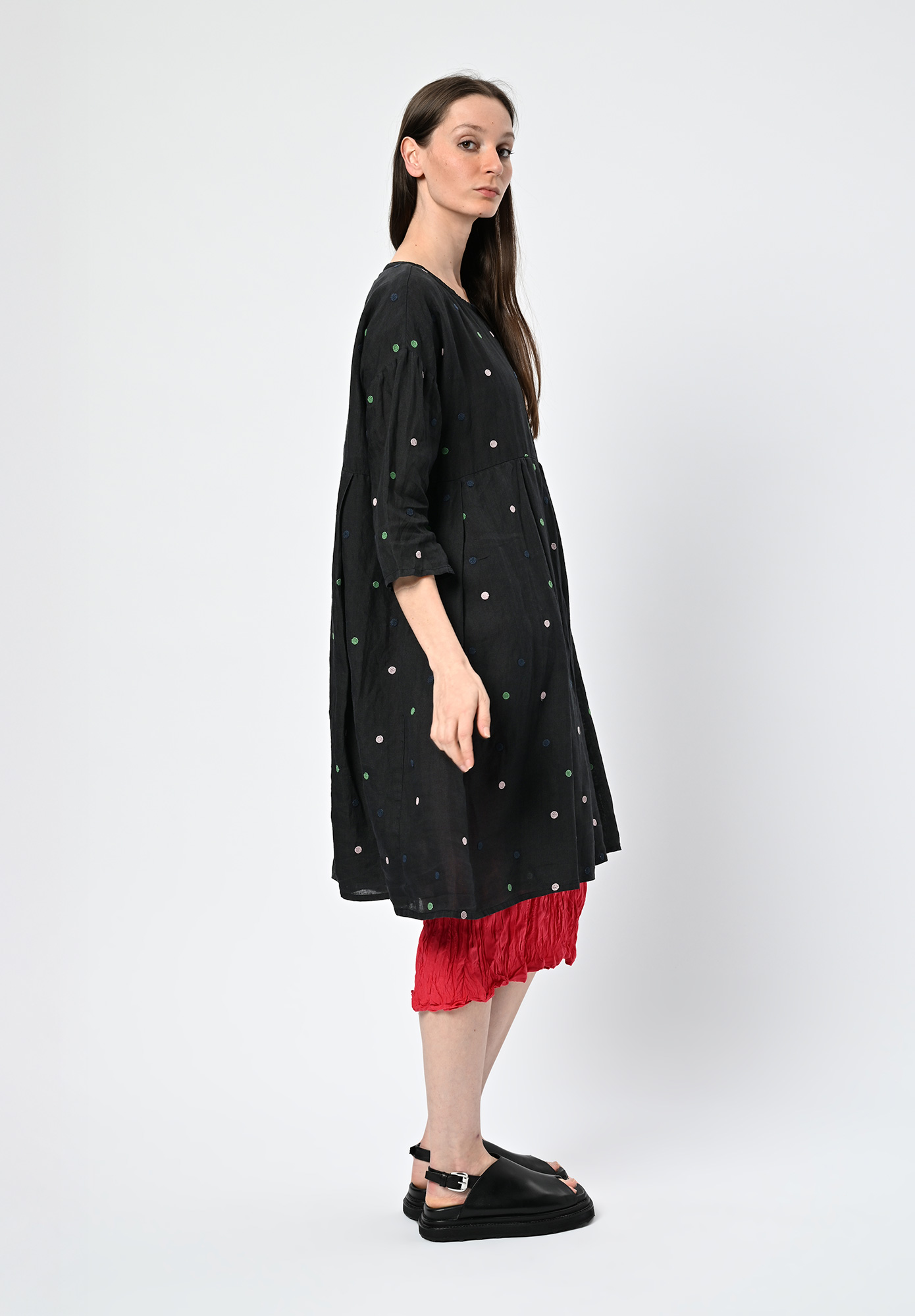 PRIVATSACHEN - PEPDERMIS DRESS  - KAVIAR | BLACK