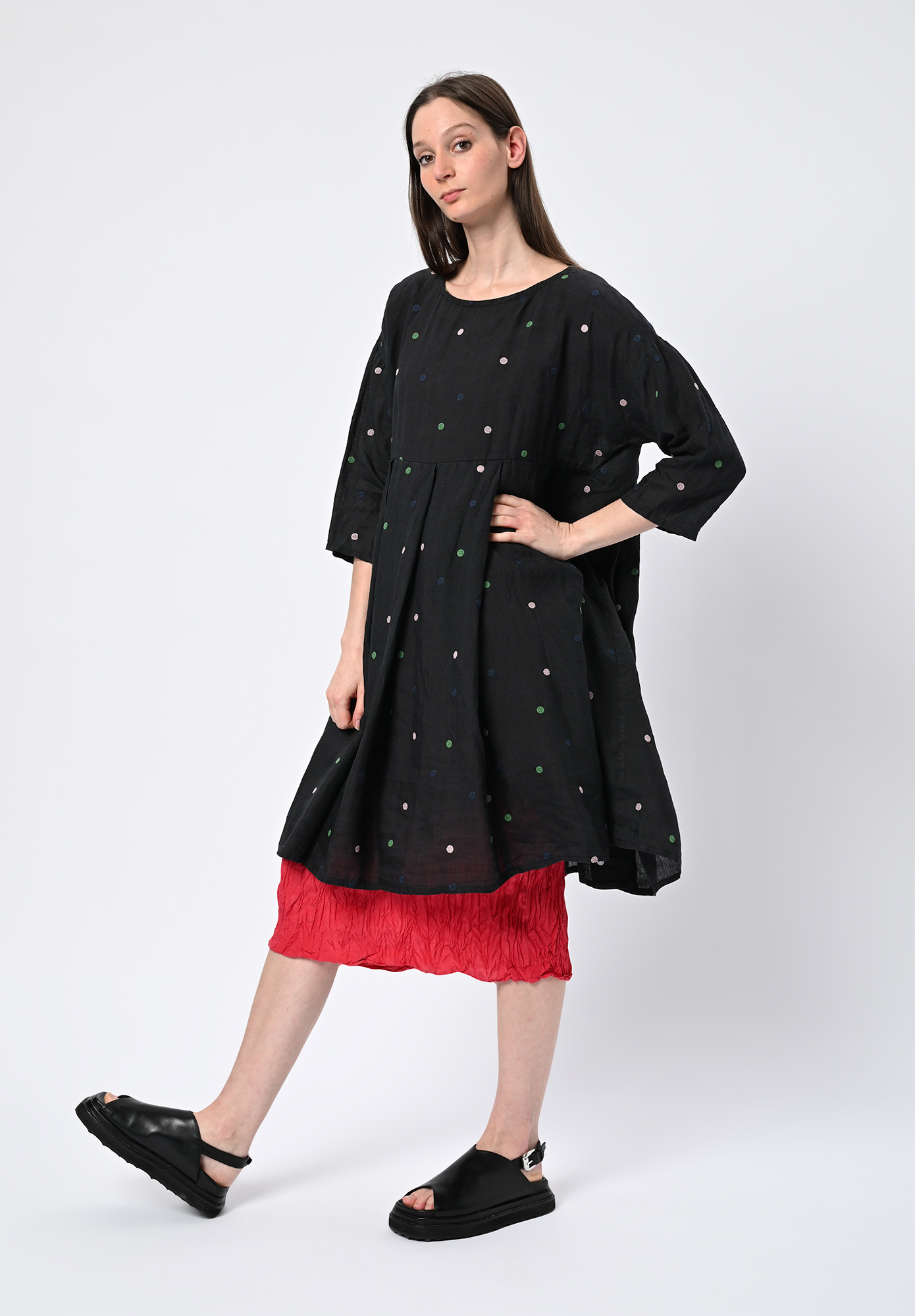 PRIVATSACHEN - PEPDERMIS DRESS  - KAVIAR | BLACK