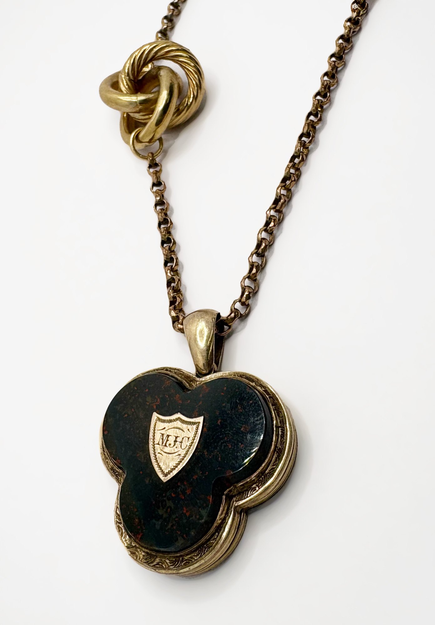 FLEW DESIGNS - KNOT LOCKET NECKLACE