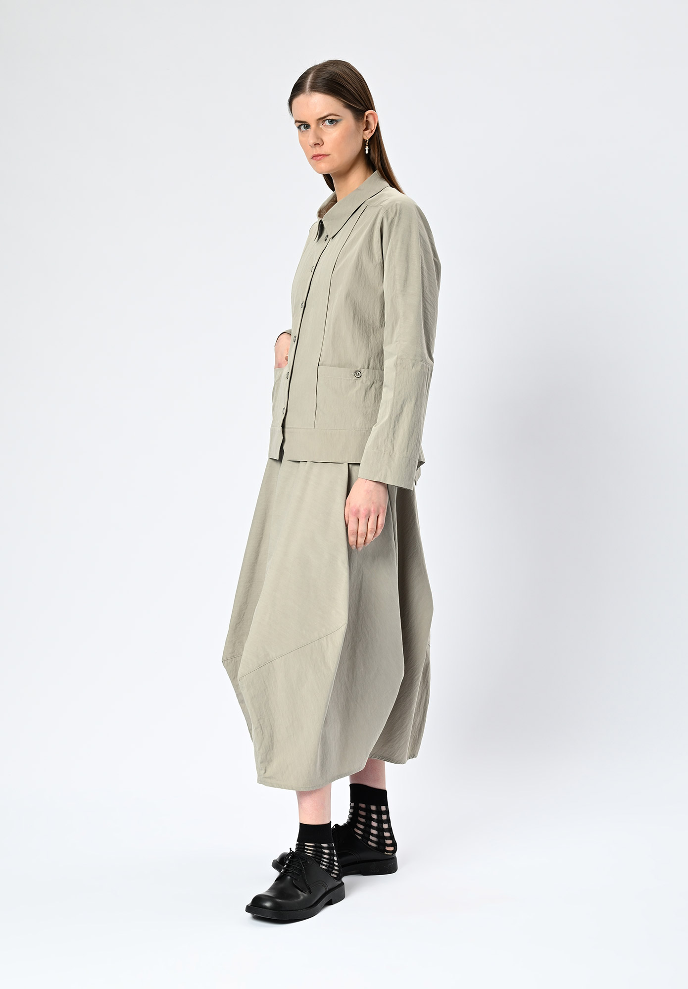 MM SÖHN - CBD SHIRT JACKET - OYSTER MM SÖHN - CBD SHIRT JACKET - OYSTER