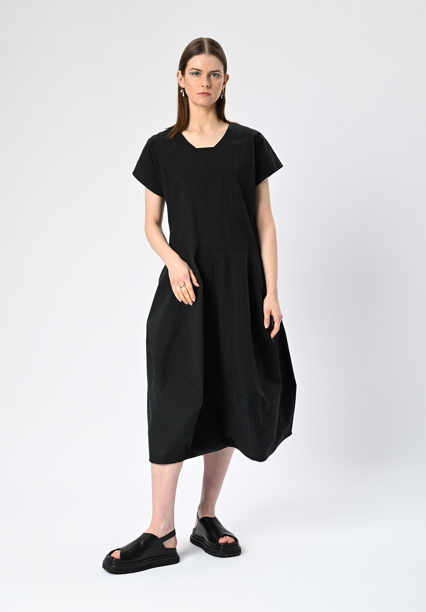 MM SÖHN - METROPOLIS DRESS - BLACK