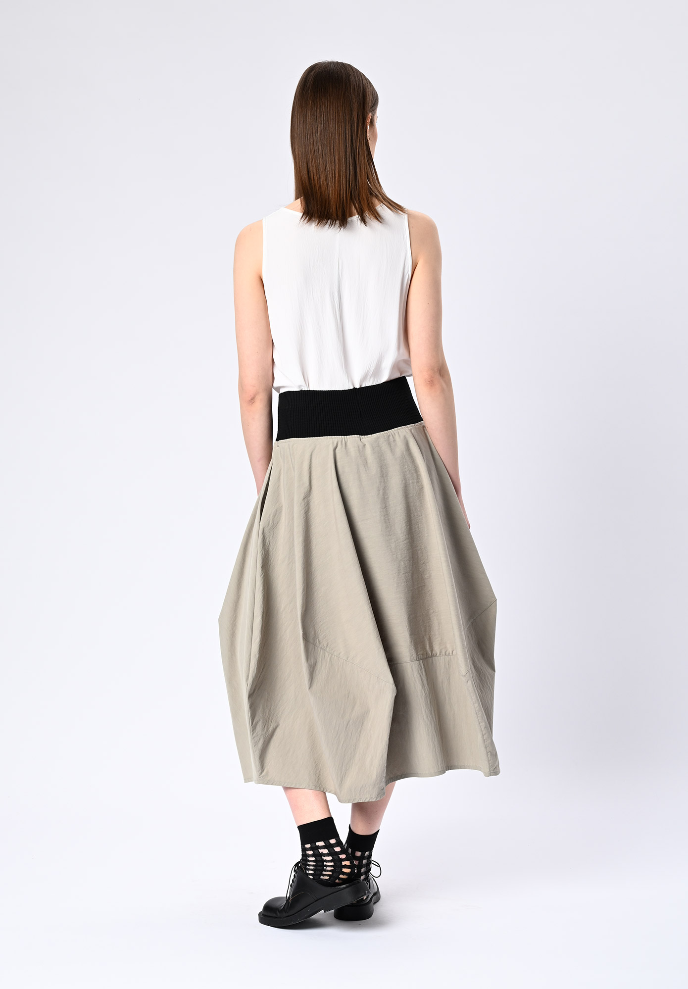 MM SÖHN - METROPOLIS SKIRT - OYSTER MM SÖHN - METROPOLIS SKIRT - OYSTER