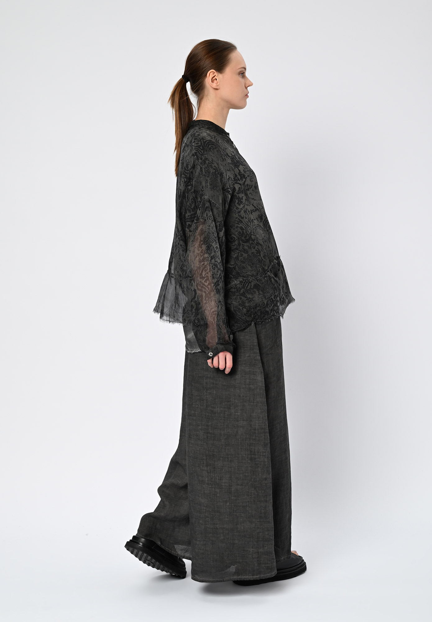 SANCTAMUERTE - SHIRT | JACKET - ANTHRACITE PRINT SANCTAMUERTE - SHIRT | JACKET - ANTHRACITE PRINT