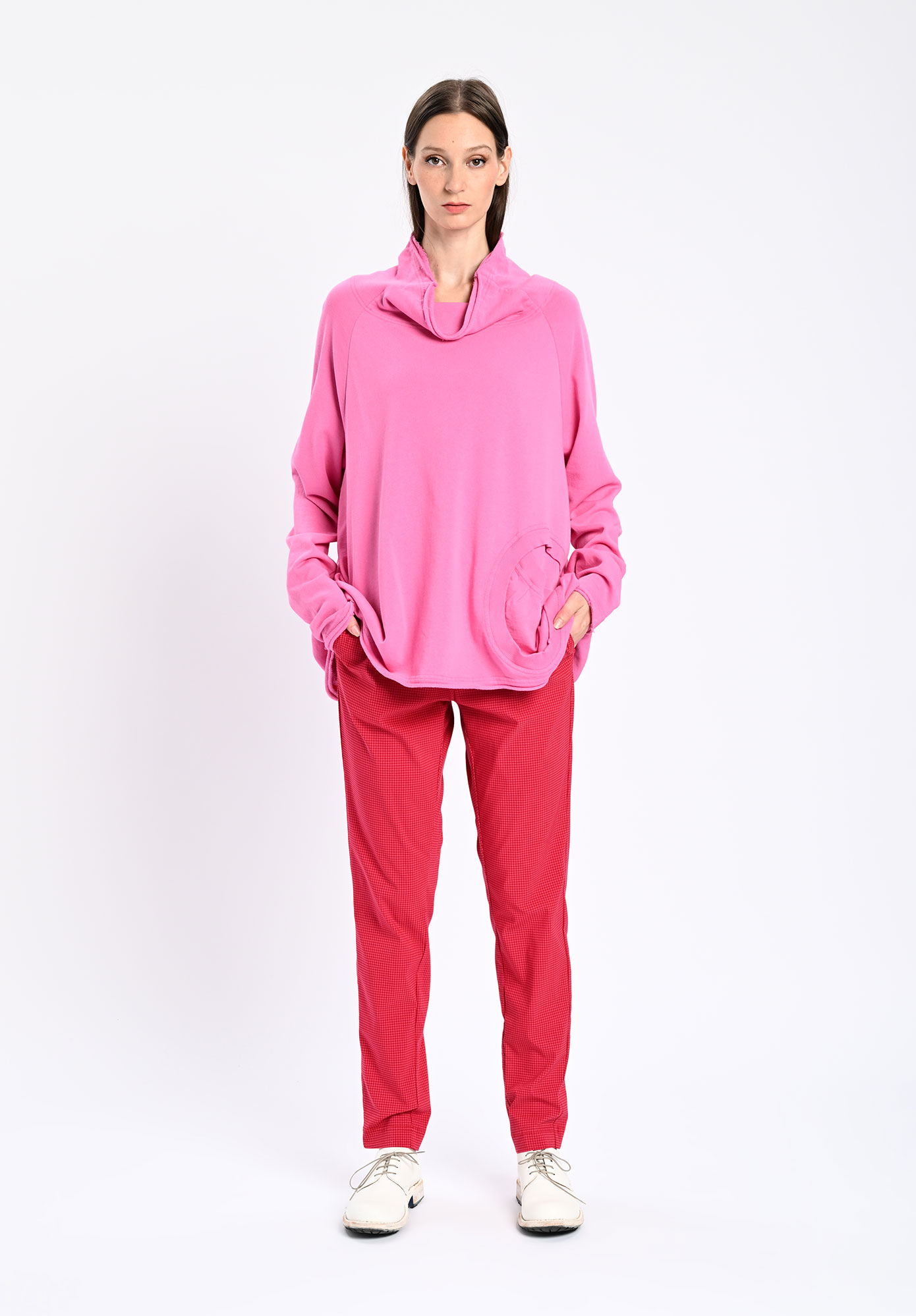 STUDIO RUNDHOLZ | BLACK LABEL - ELLIPTICAL POCKET JUMPER - LILLY