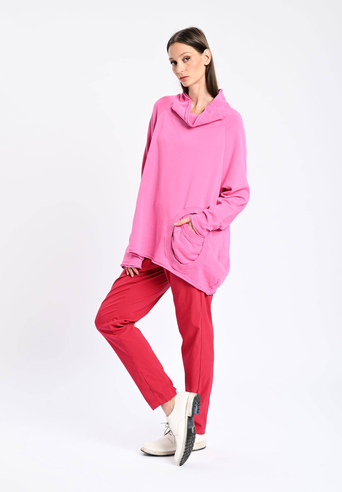 STUDIO RUNDHOLZ | BLACK LABEL - ELLIPTICAL POCKET JUMPER - LILLY