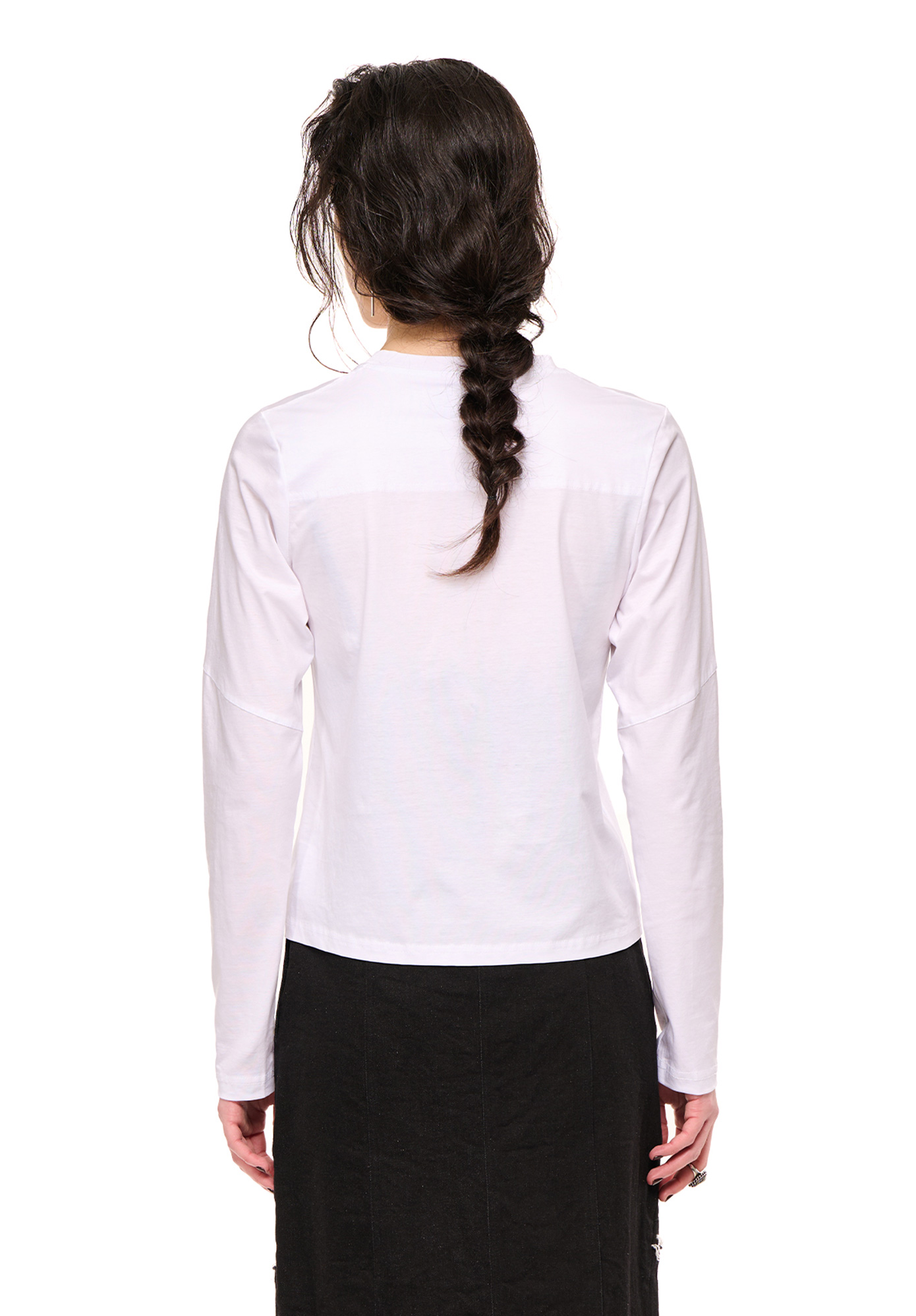 NOM*d - BASE LONG SLEEVE - BLACK DIAMOND STENCIL