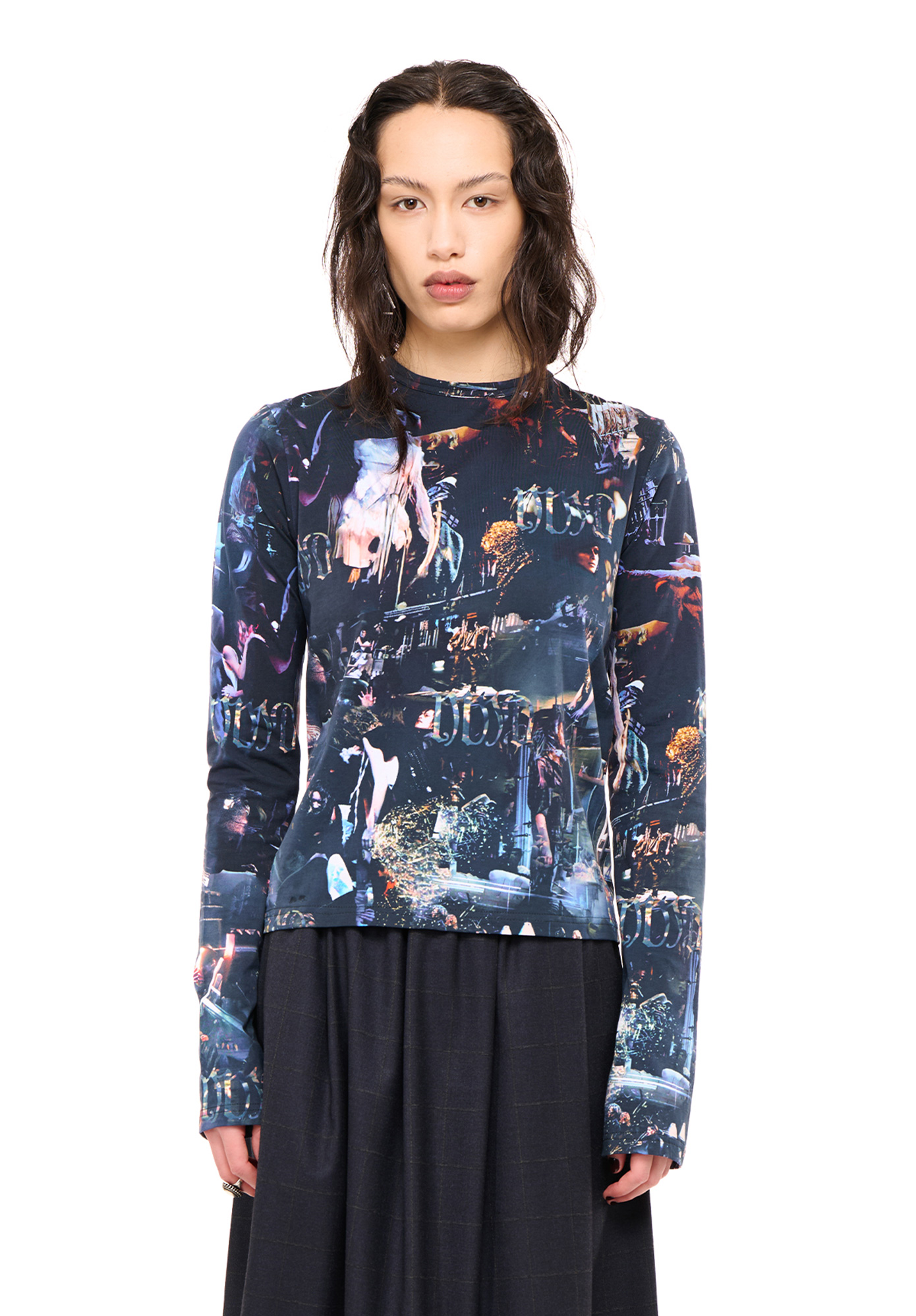 NOM*d - PLAYTIME LONG SLEEVE - DANSE PARTY PRINT