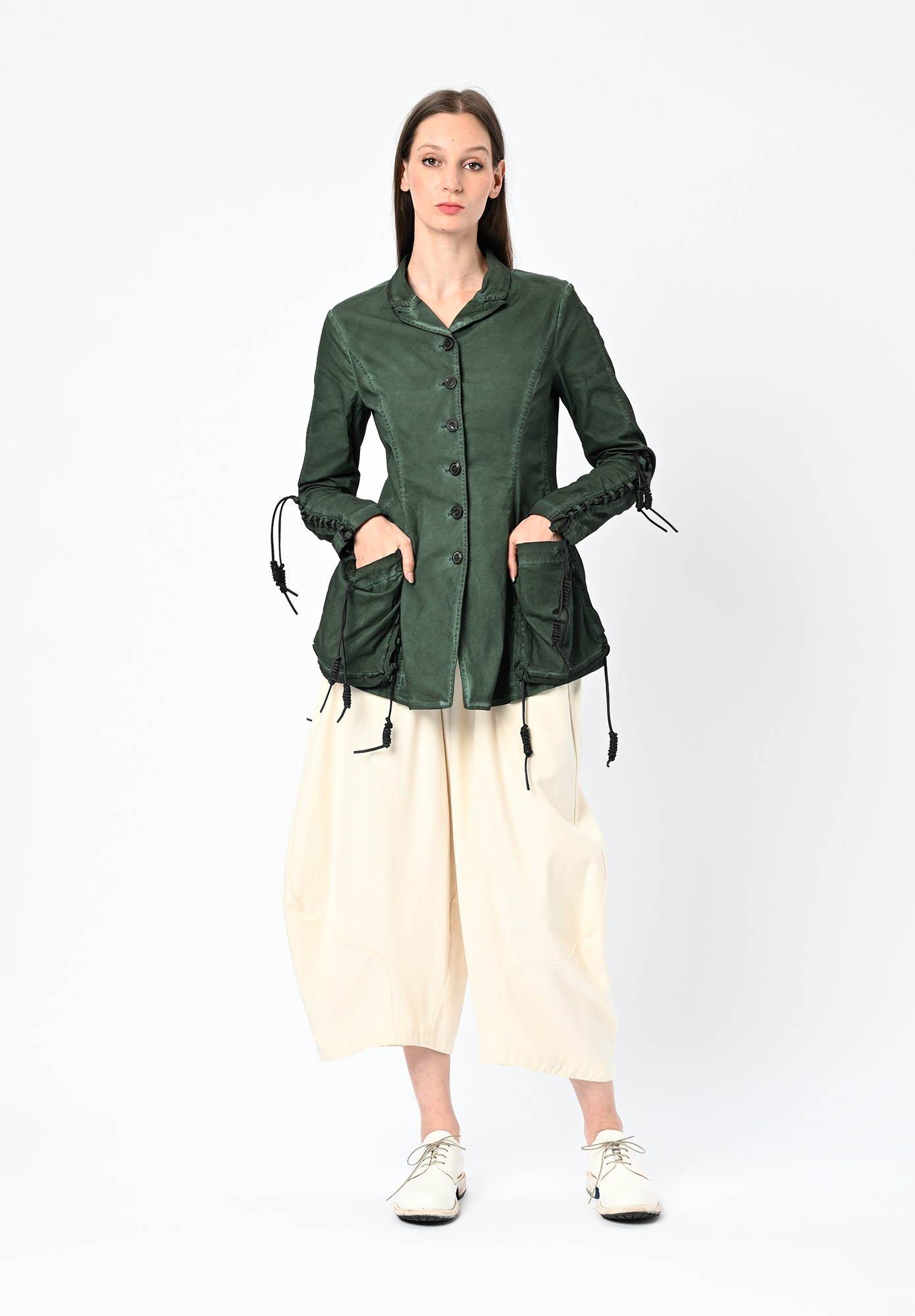 MOYURU - STANZA BALLOON PANT - WHITE