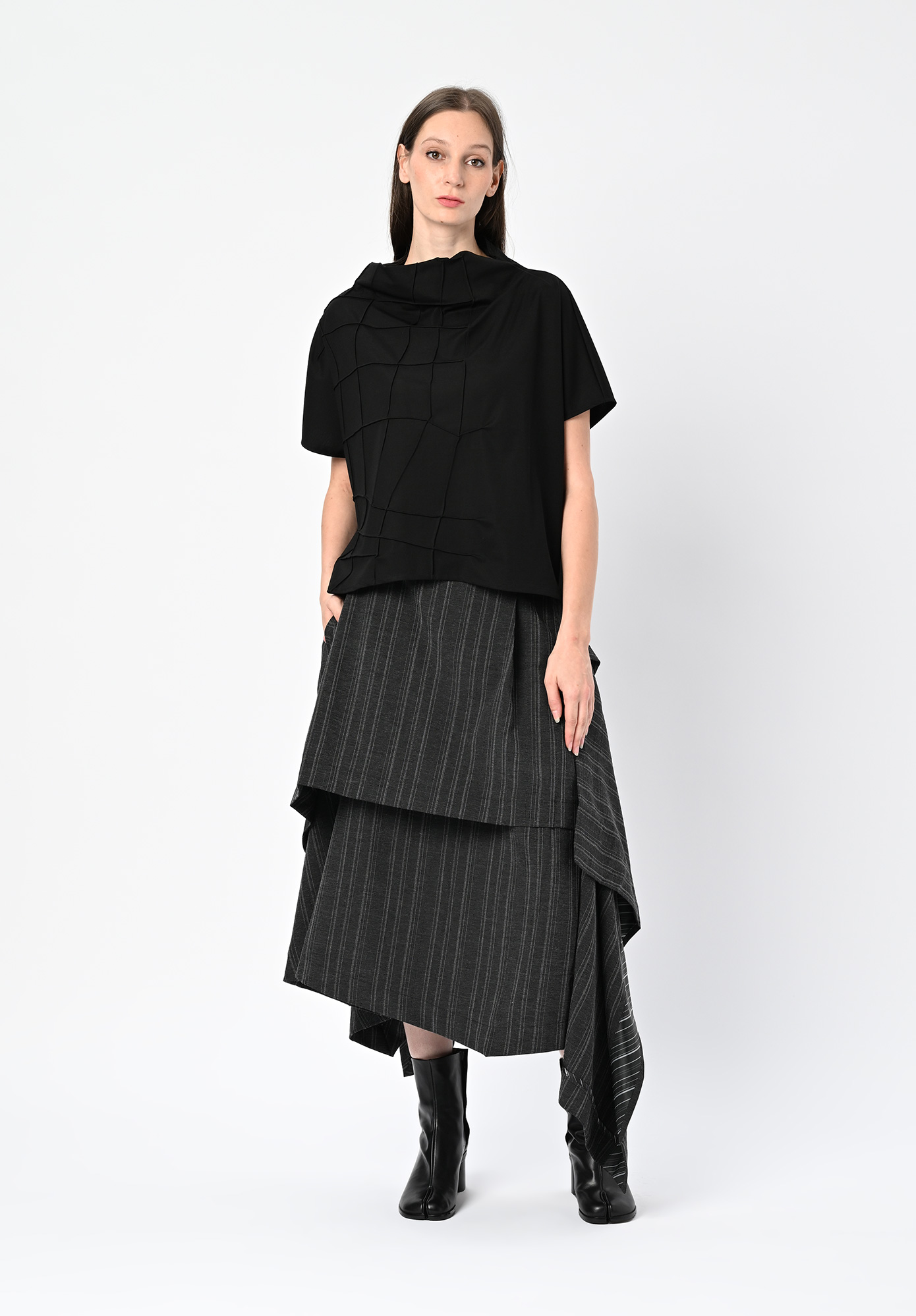 MOYURU - ECLIPSE SKIRT - GREY