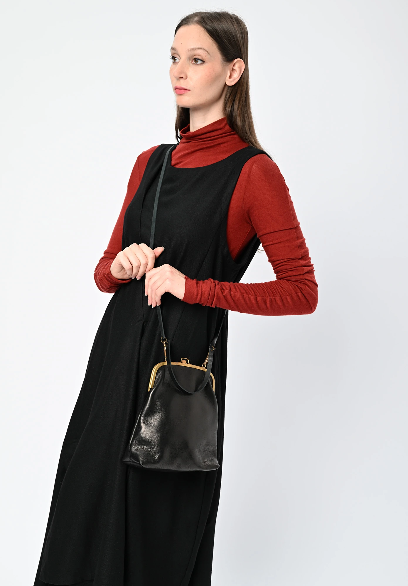 SIXCOUPDEFOURDRE - FRAME BAG - OSHIBUCHI DEER - BLACK