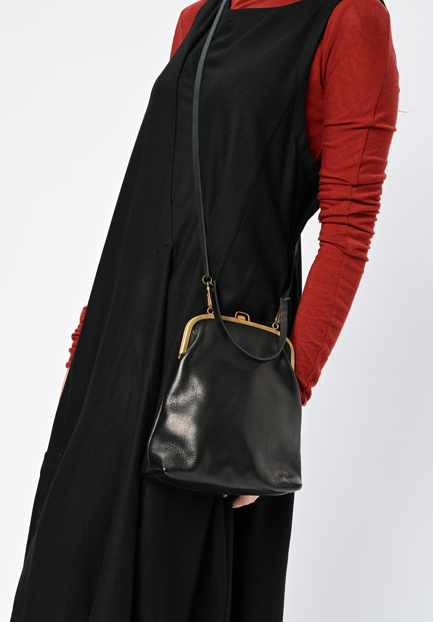 SIXCOUPDEFOURDRE - FRAME BAG - OSHIBUCHI DEER - BLACK