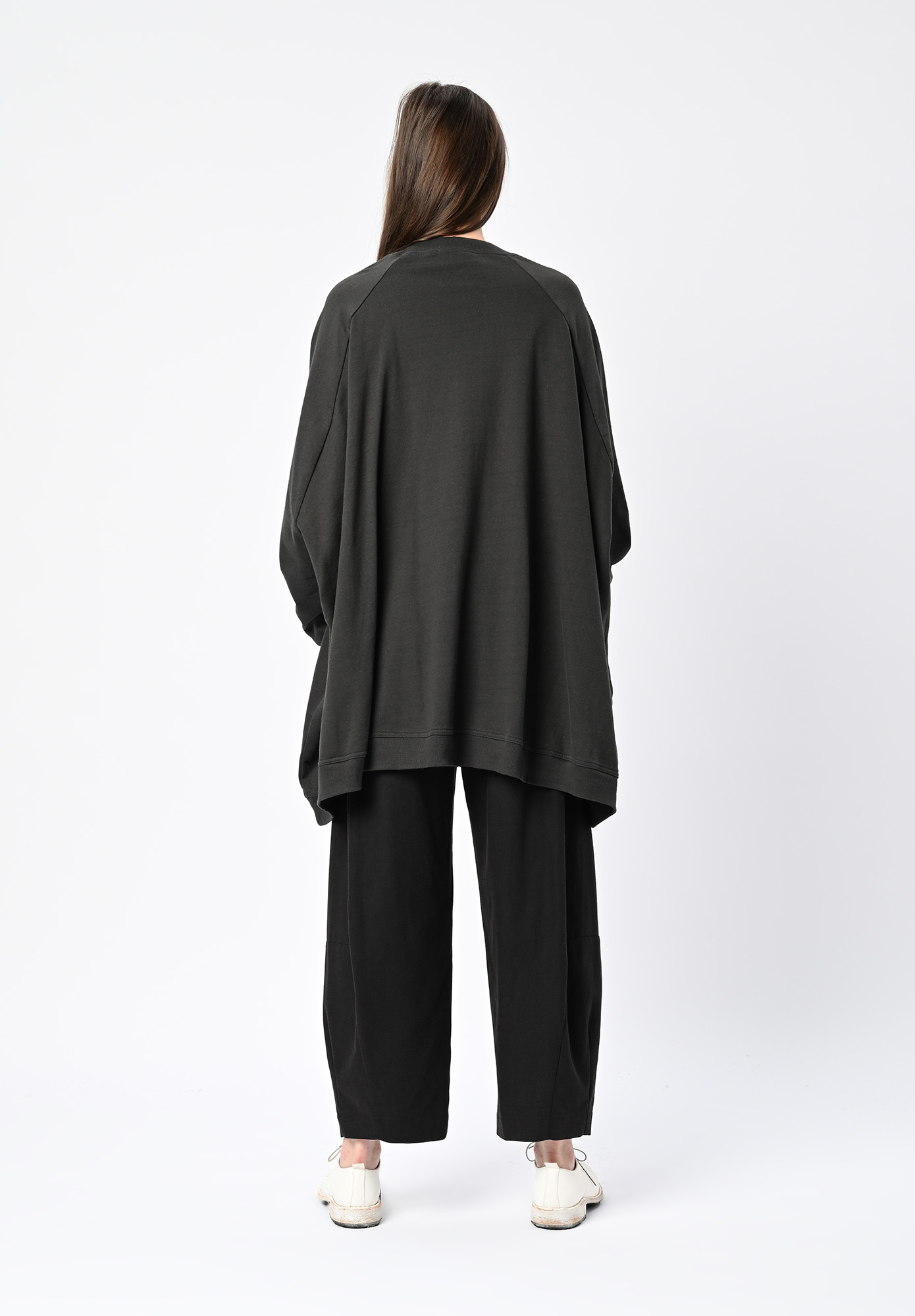 STUDIO RUNDHOLZ MAINLINE - FUNNEL NECK TUNIC - SWAMP