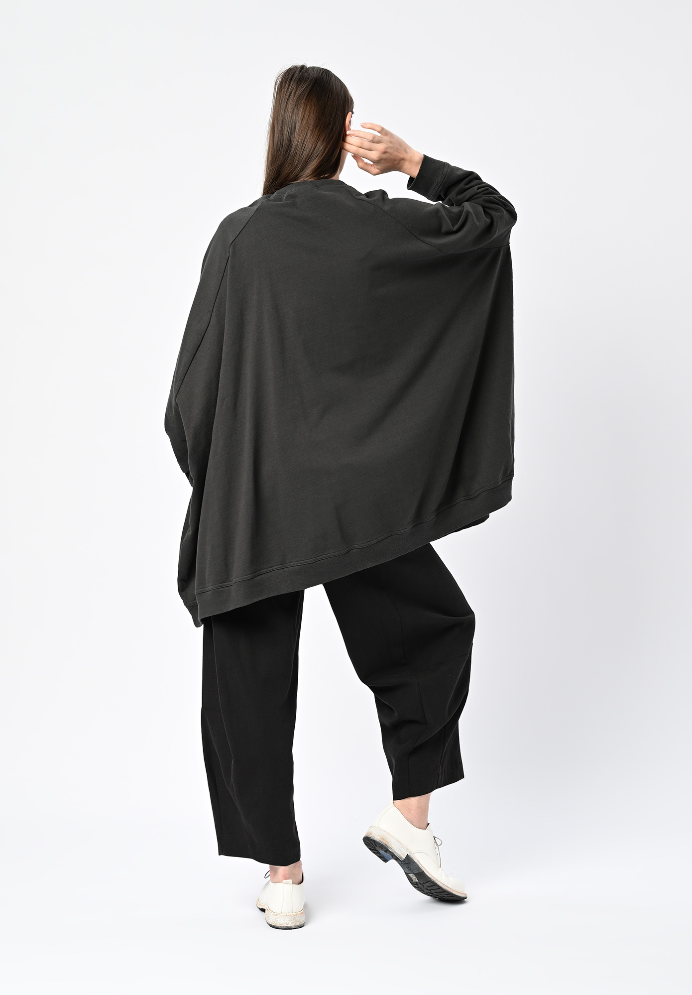 STUDIO RUNDHOLZ MAINLINE - FUNNEL NECK TUNIC - SWAMP
