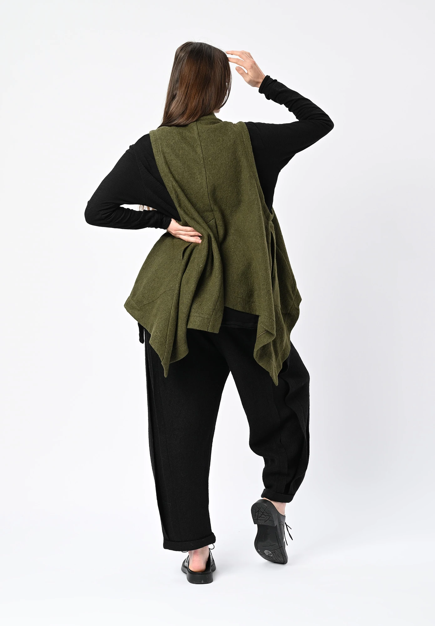 MOYURU - ORI FOLD VEST - KHAKI