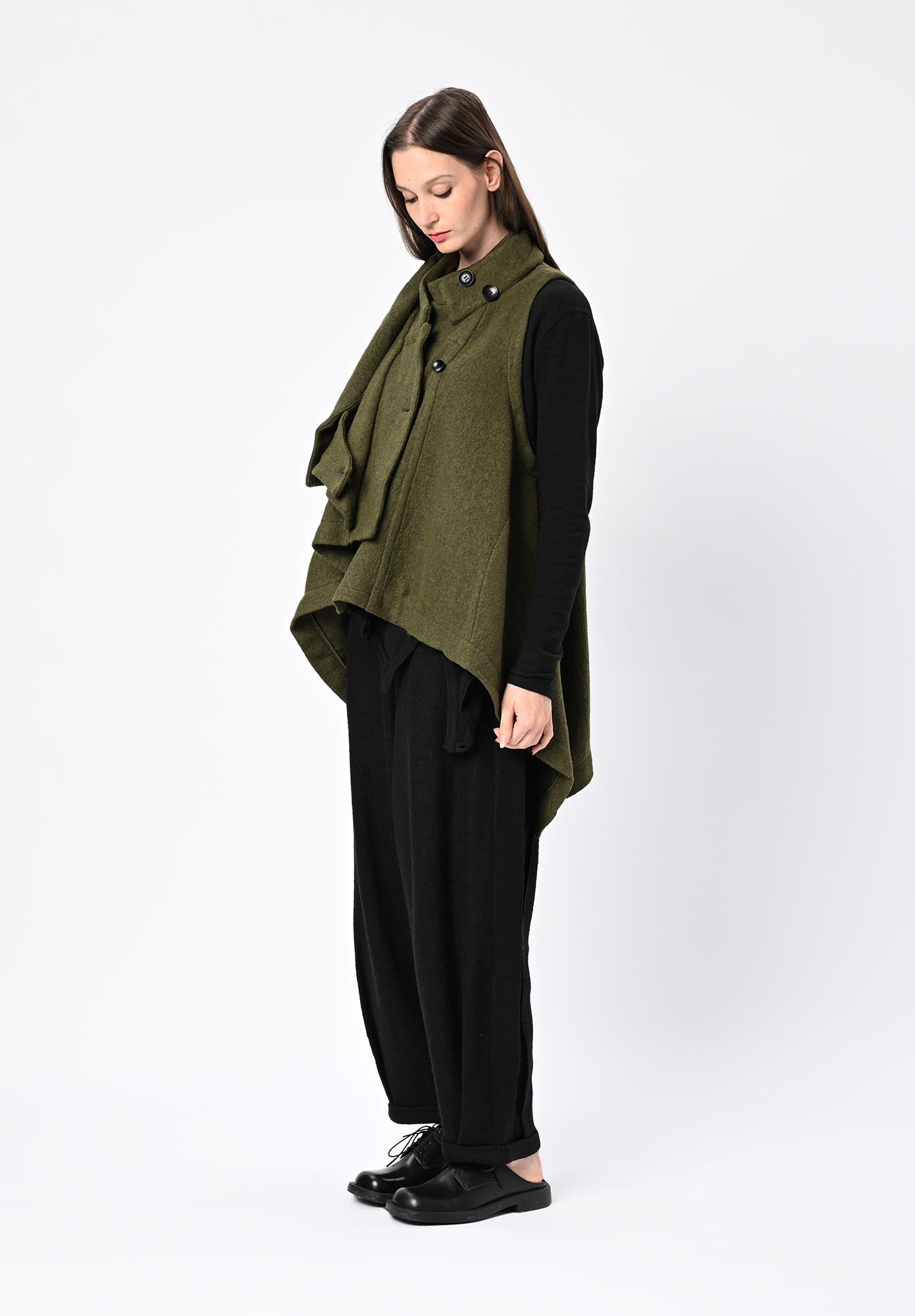 MOYURU - ORI FOLD VEST - KHAKI