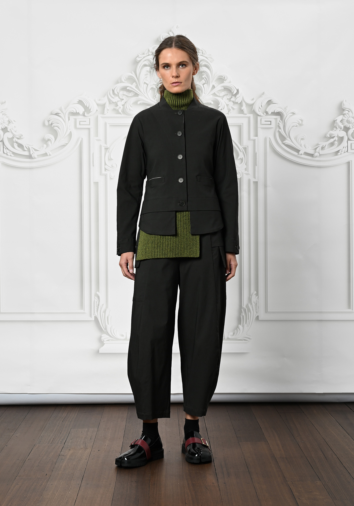 MM SÖHN - STROLL CONTOUR PANT - HUNTER
