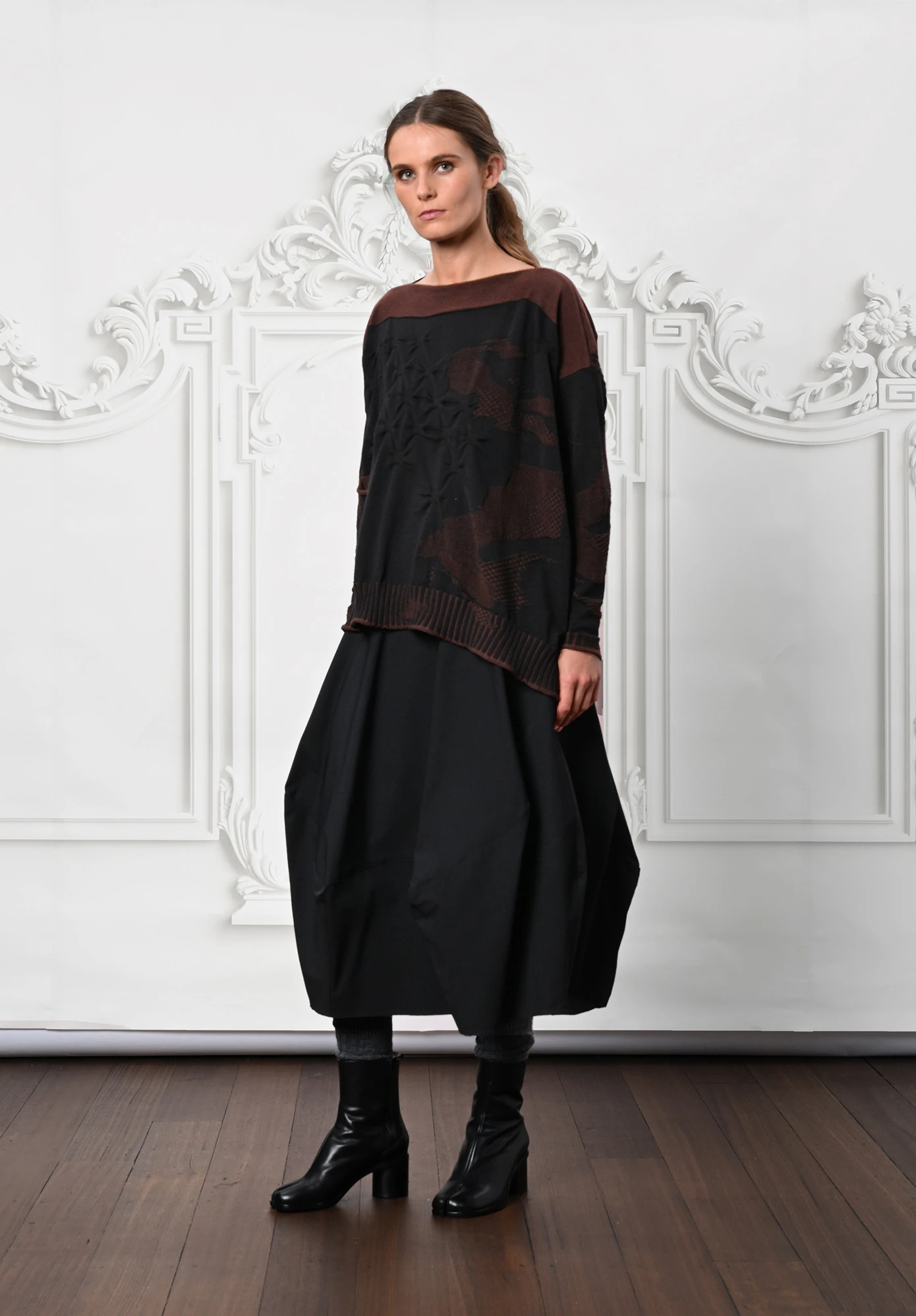 MM SÖHN  - POSITION SKIRT - BLACK