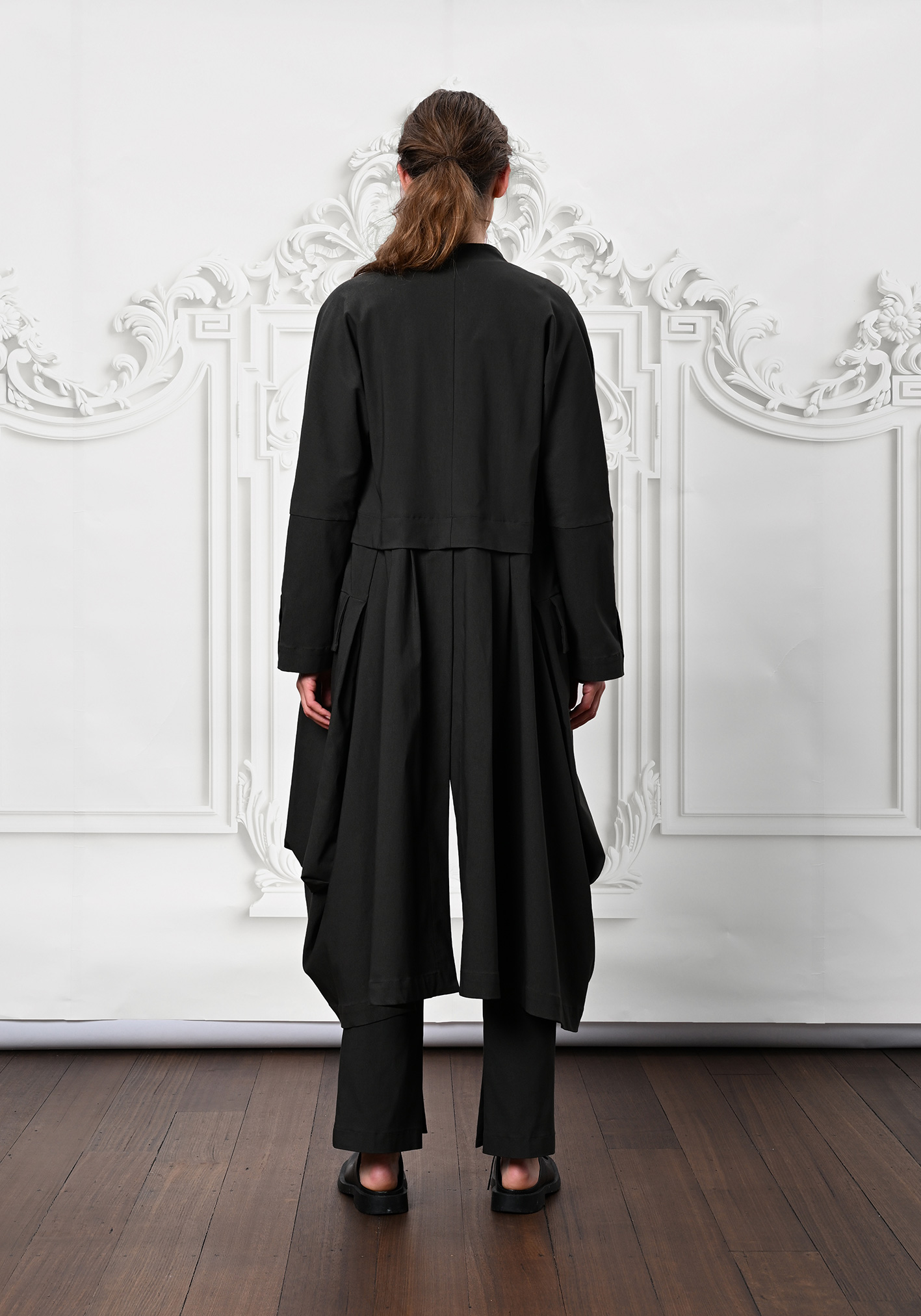MM SÖHN  - DRESSAGE EXTENDED POCKET COAT - HUNTER